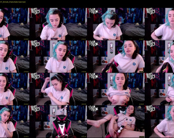 blueasfuck — 68 minute Chaturbate female cam show recording, 720p, Mar 24, 2021