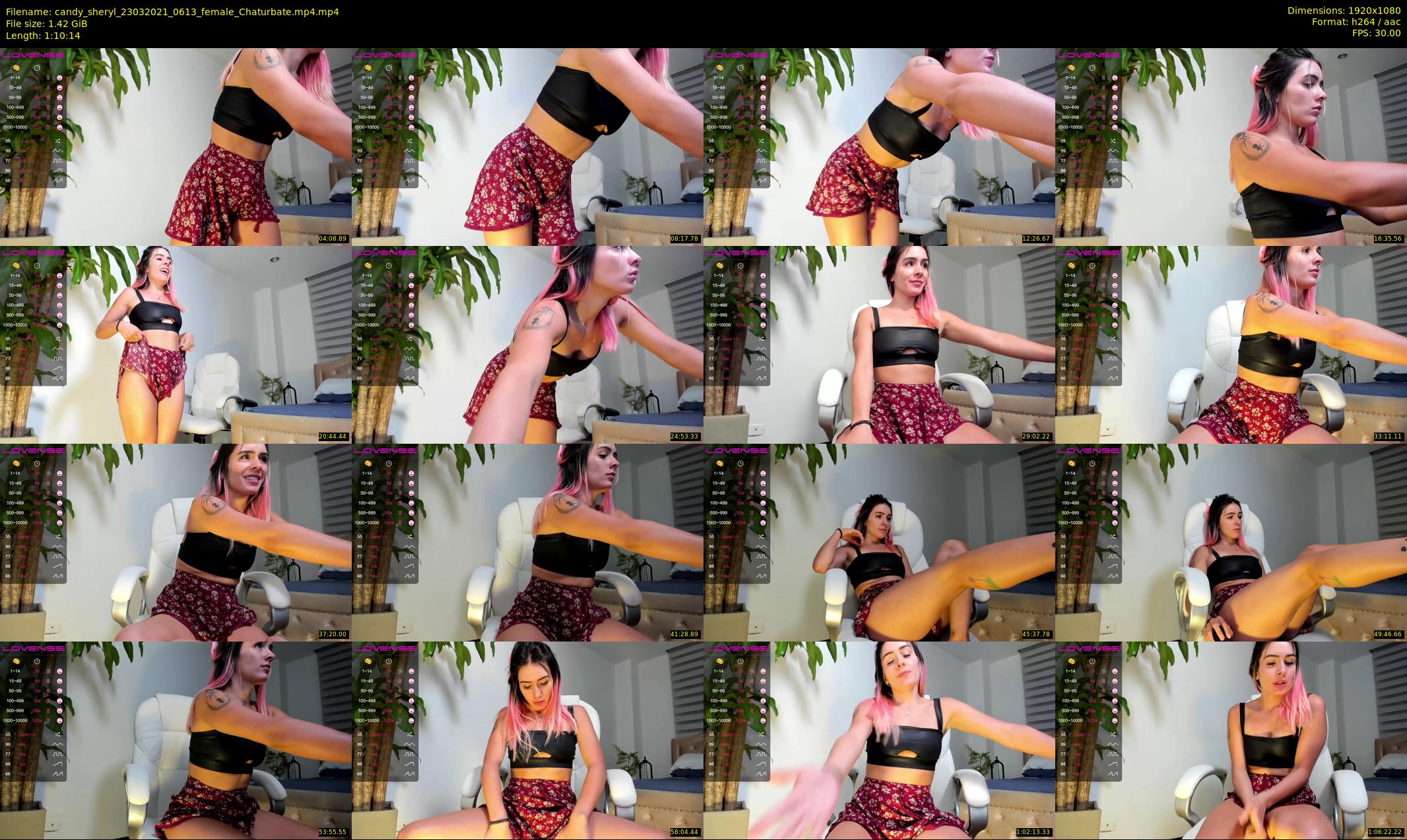 candy_sheryl — 71 minute Chaturbate female cam show recording, 1080p, Mar 23, 2021