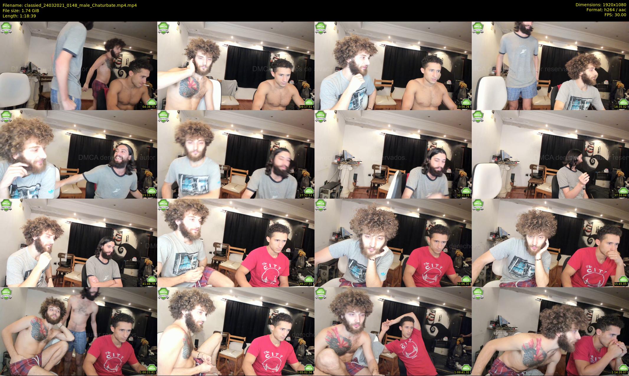 classied — 79 minute Chaturbate male cam show recording, 1080p, Mar 24, 2021
