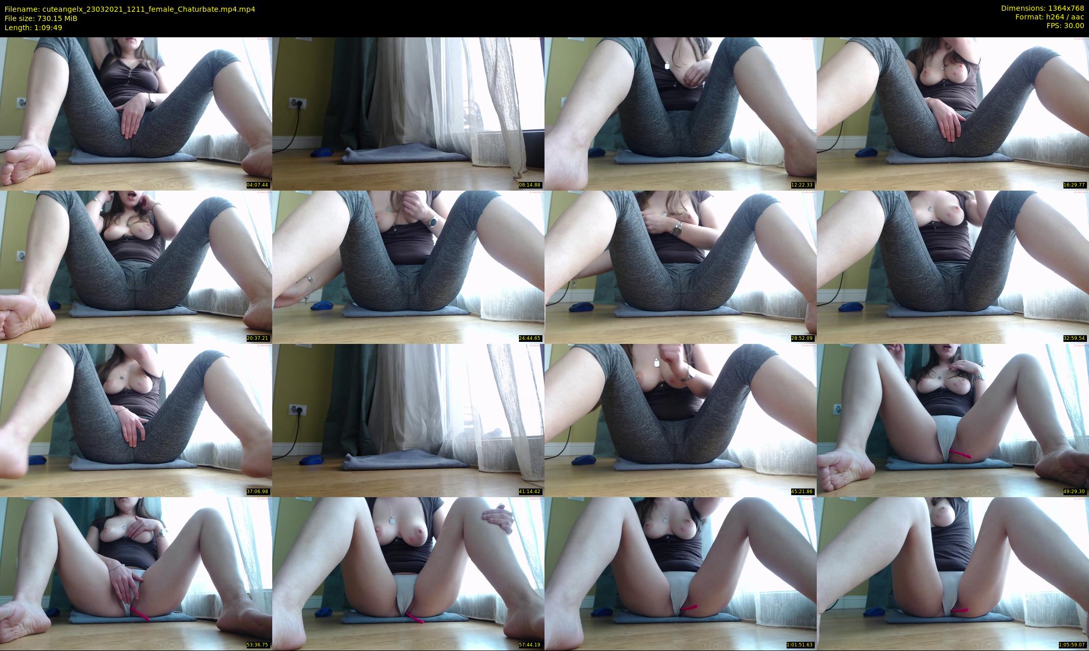cuteangelx — 70 minute Chaturbate female cam show recording, 720p, Mar 23, 2021