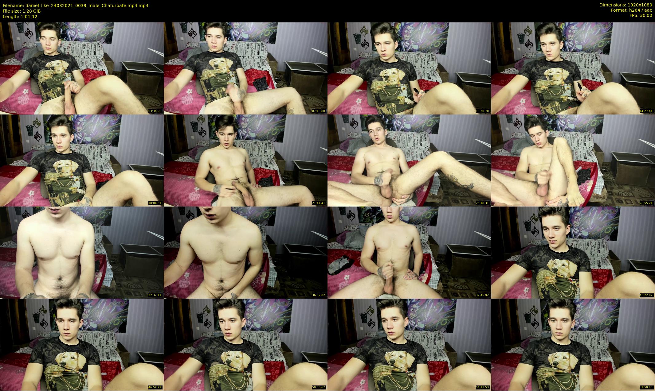 daniel_like — 62 minute Chaturbate male cam show recording, 1080p, Mar 24, 2021