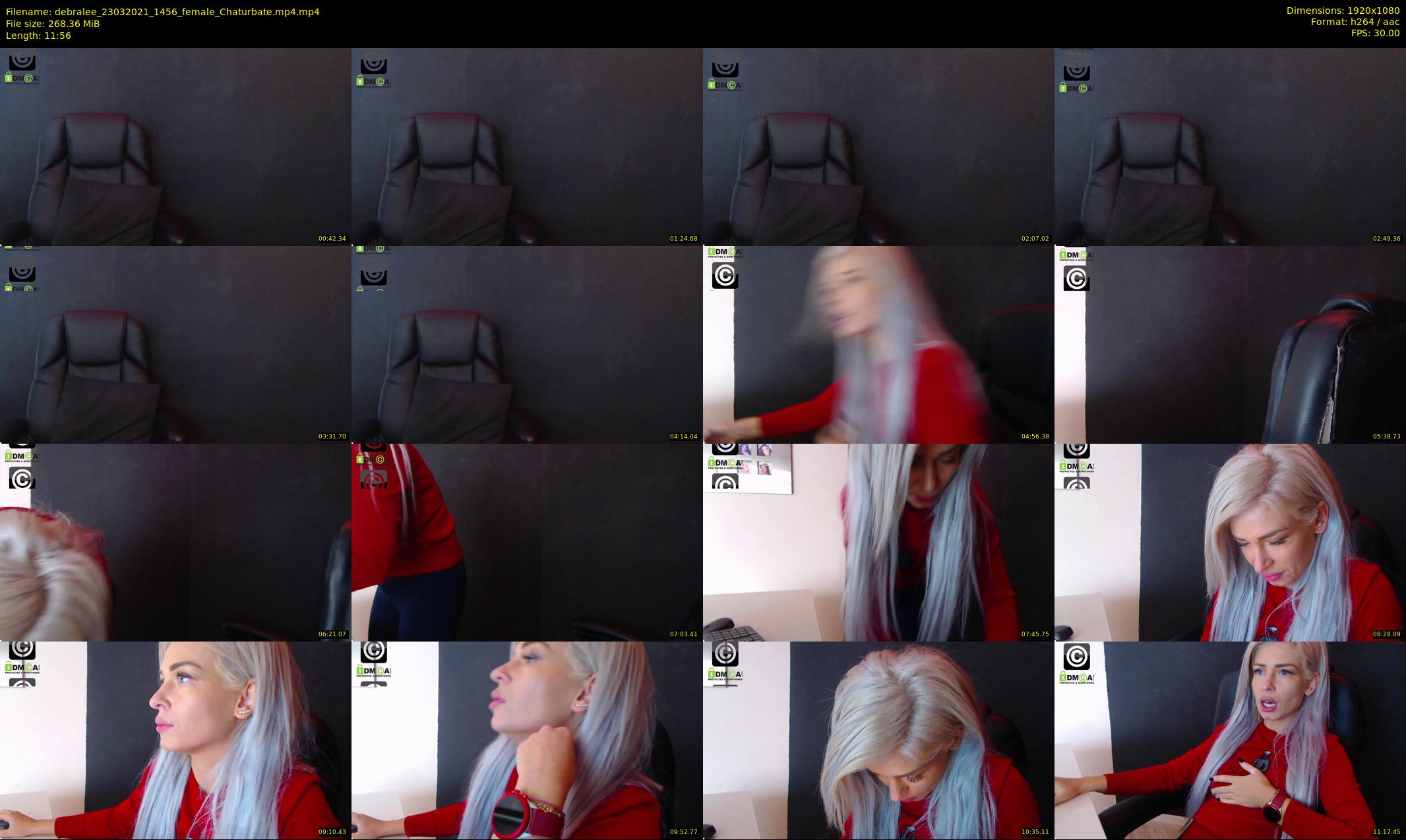debralee — 12 minute Chaturbate female cam show recording, 1080p, Mar 23, 2021