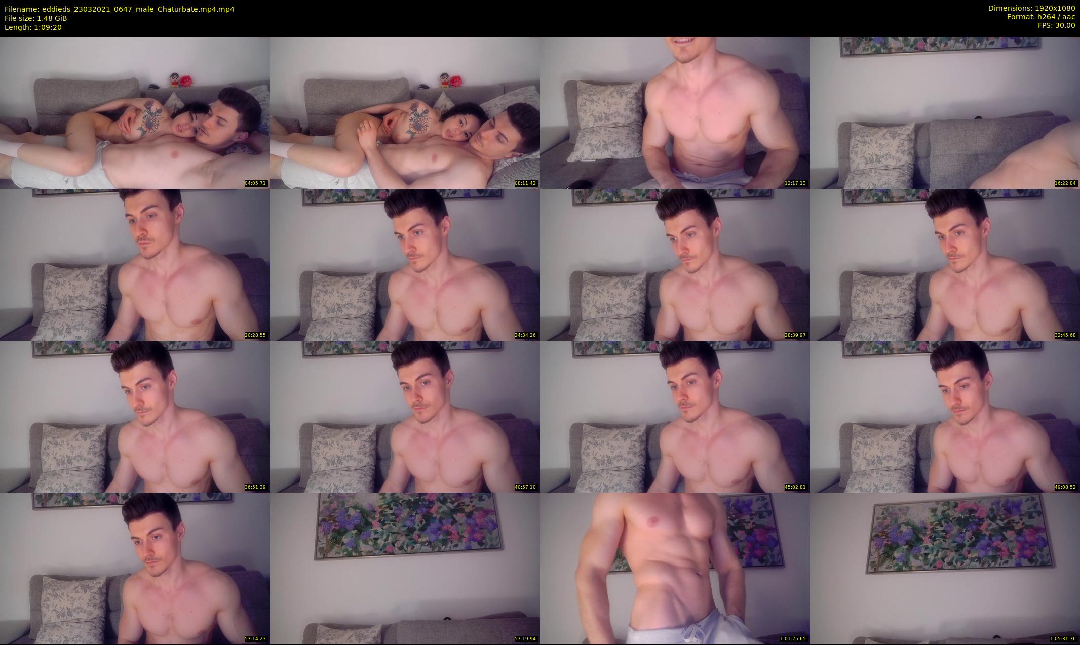 eddieds — 70 minute Chaturbate male cam show recording, 1080p, Mar 23, 2021
