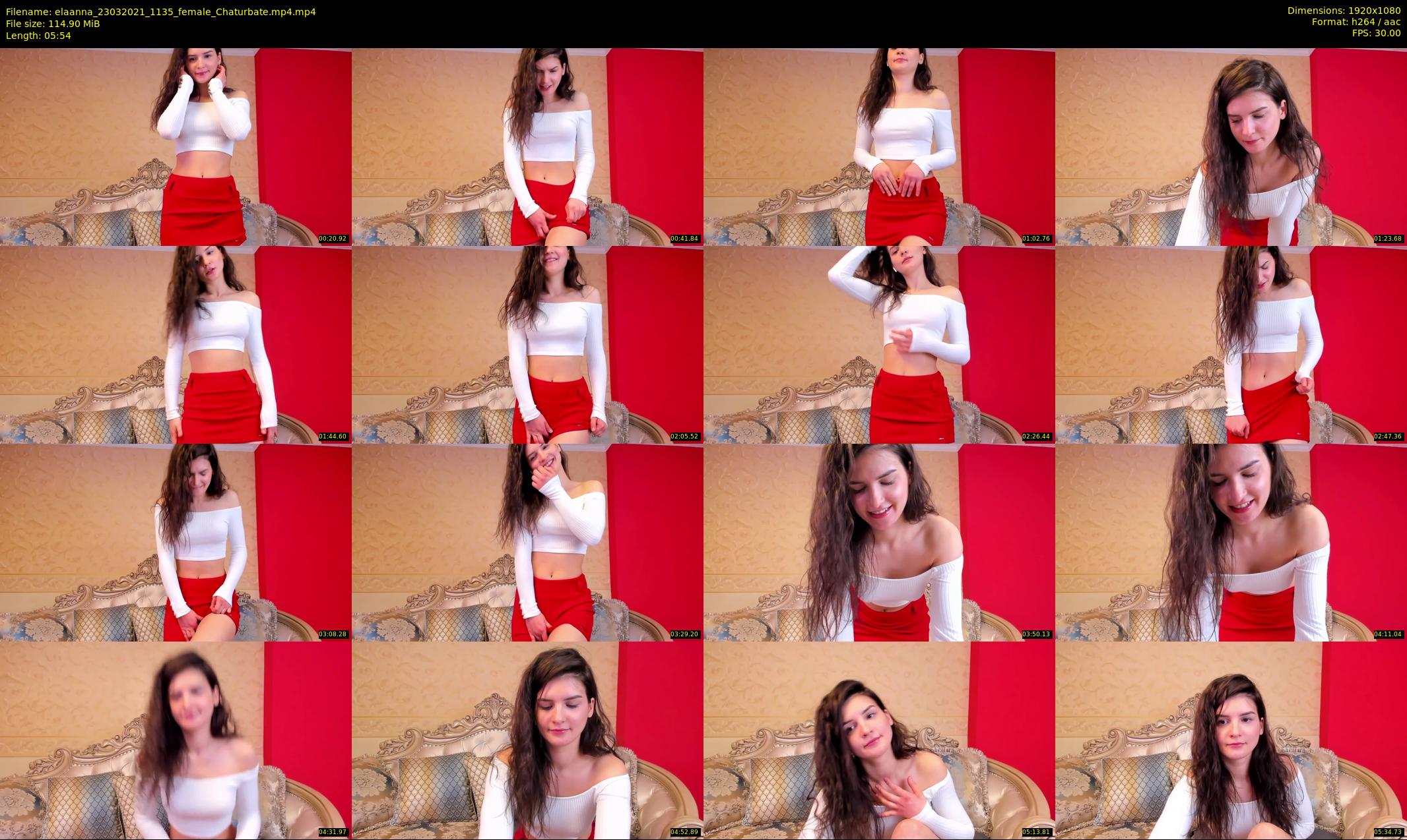 elaanna — 6 minute Chaturbate female cam show recording, 1080p, Mar 23, 2021