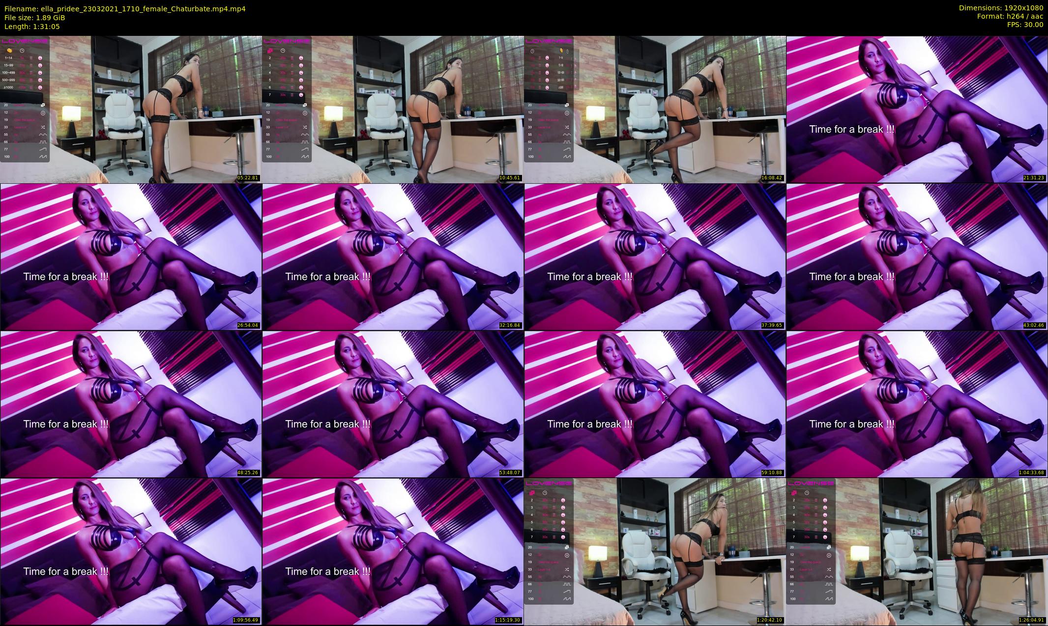 ella_pridee — 92 minute Chaturbate female cam show recording, 1080p, Mar 23, 2021