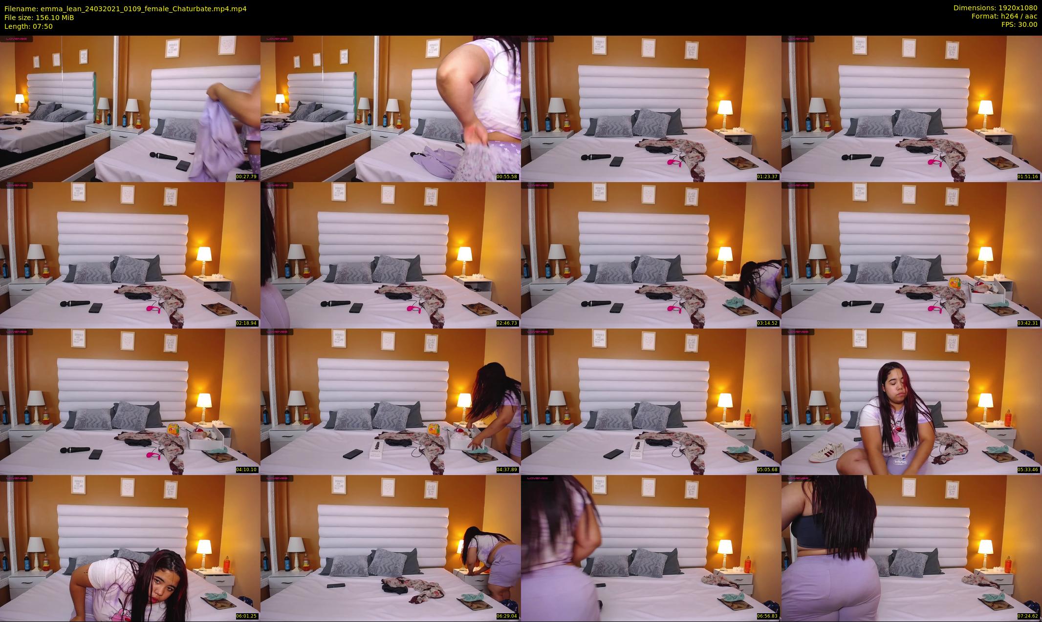 emma_lean — 8 minute Chaturbate female cam show recording, 1080p, Mar 24, 2021