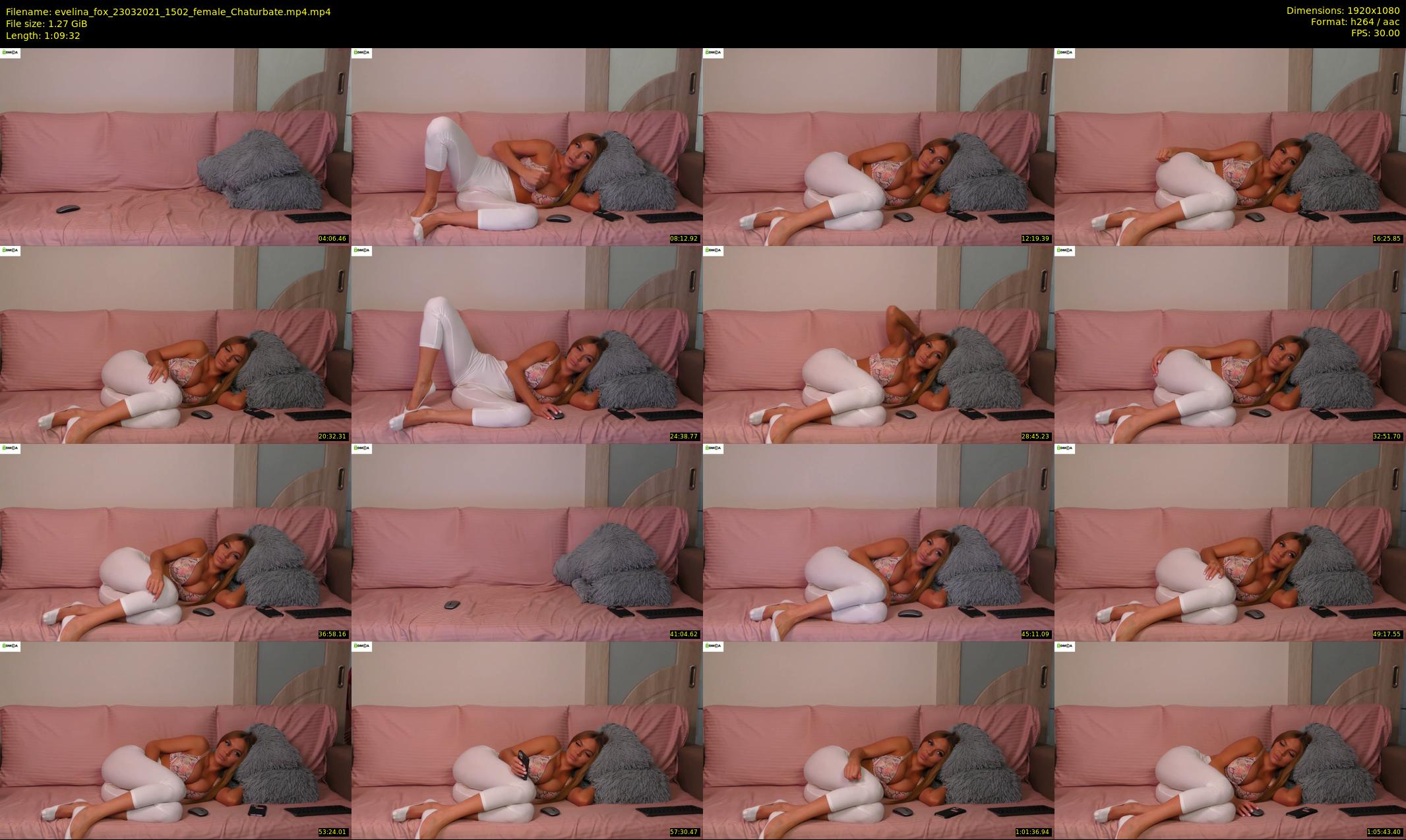 evelina_fox — 70 minute Chaturbate female cam show recording, 1080p, Mar 23, 2021