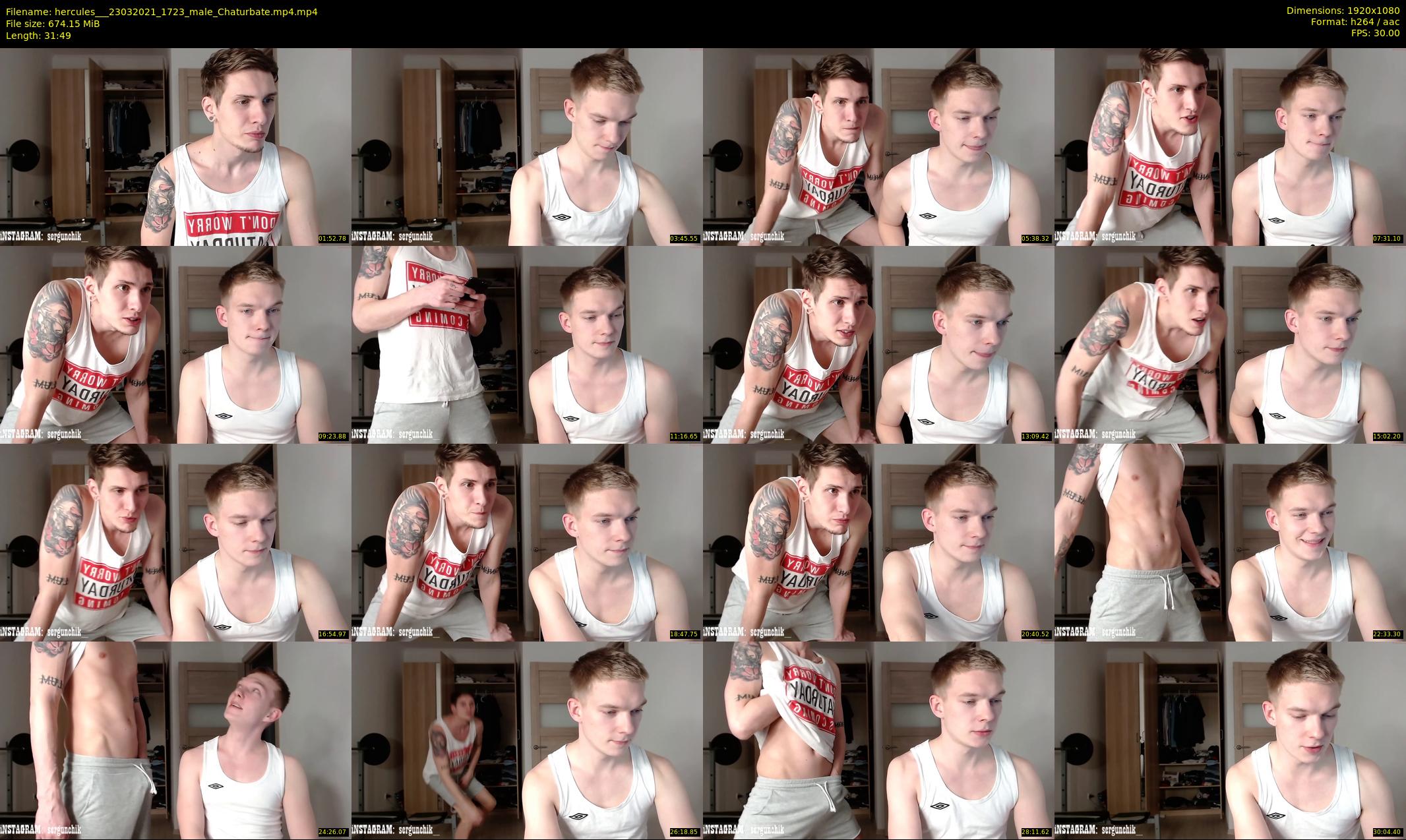 hercules__ — 32 minute Chaturbate male cam show recording, 1080p, Mar 23, 2021
