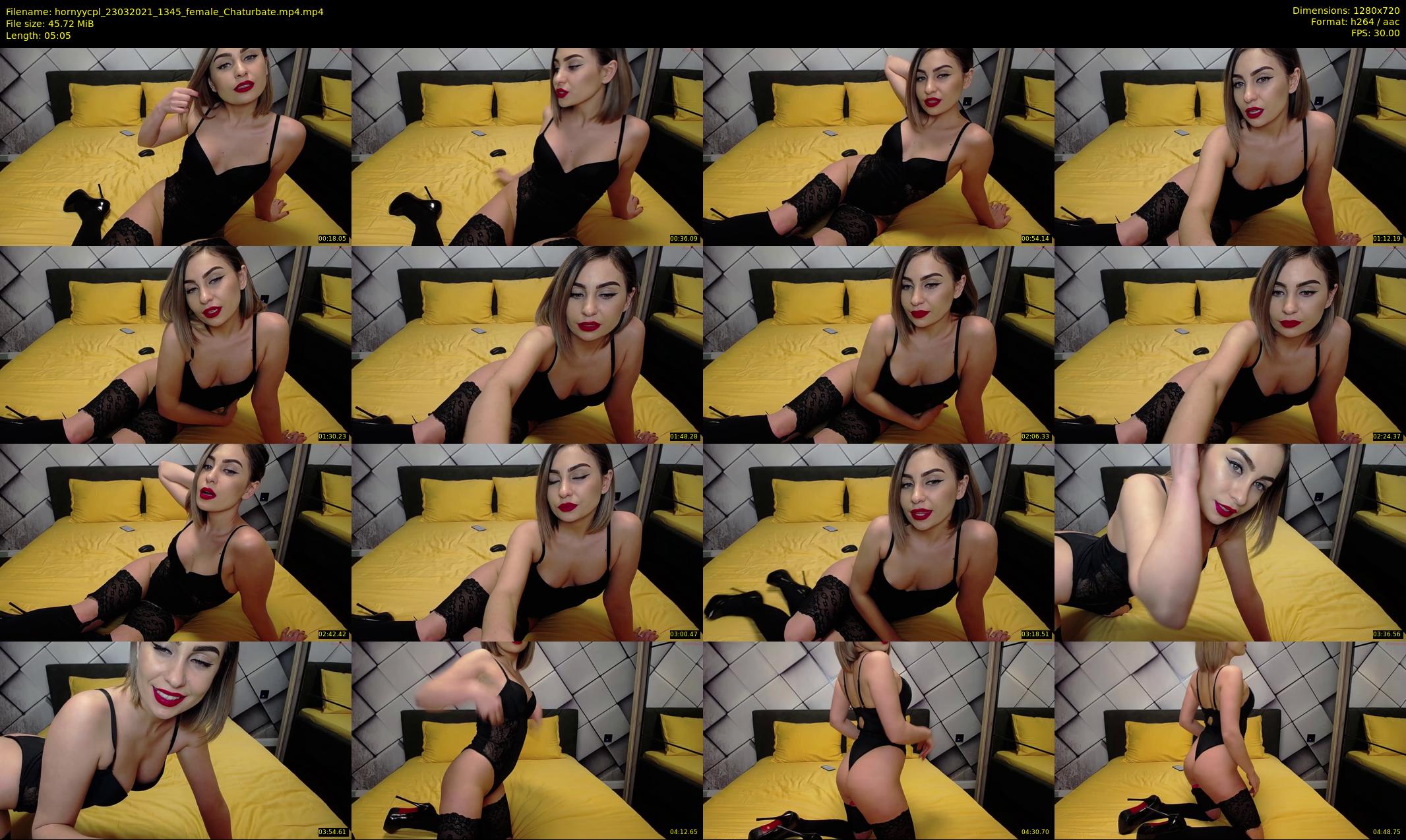 hornyycpl — 6 minute Chaturbate couple cam show recording, 720p, Mar 23, 2021