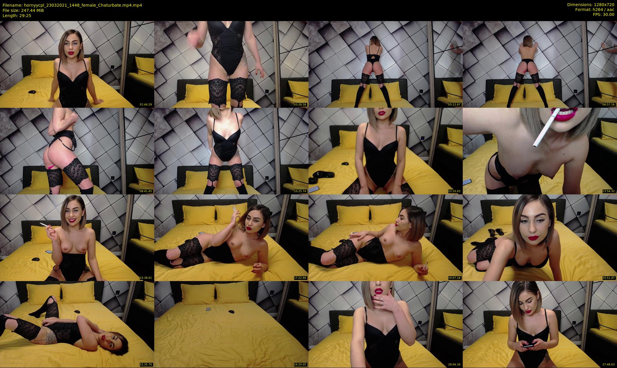 hornyycpl — 30 minute Chaturbate couple cam show recording, 720p, Mar 23, 2021