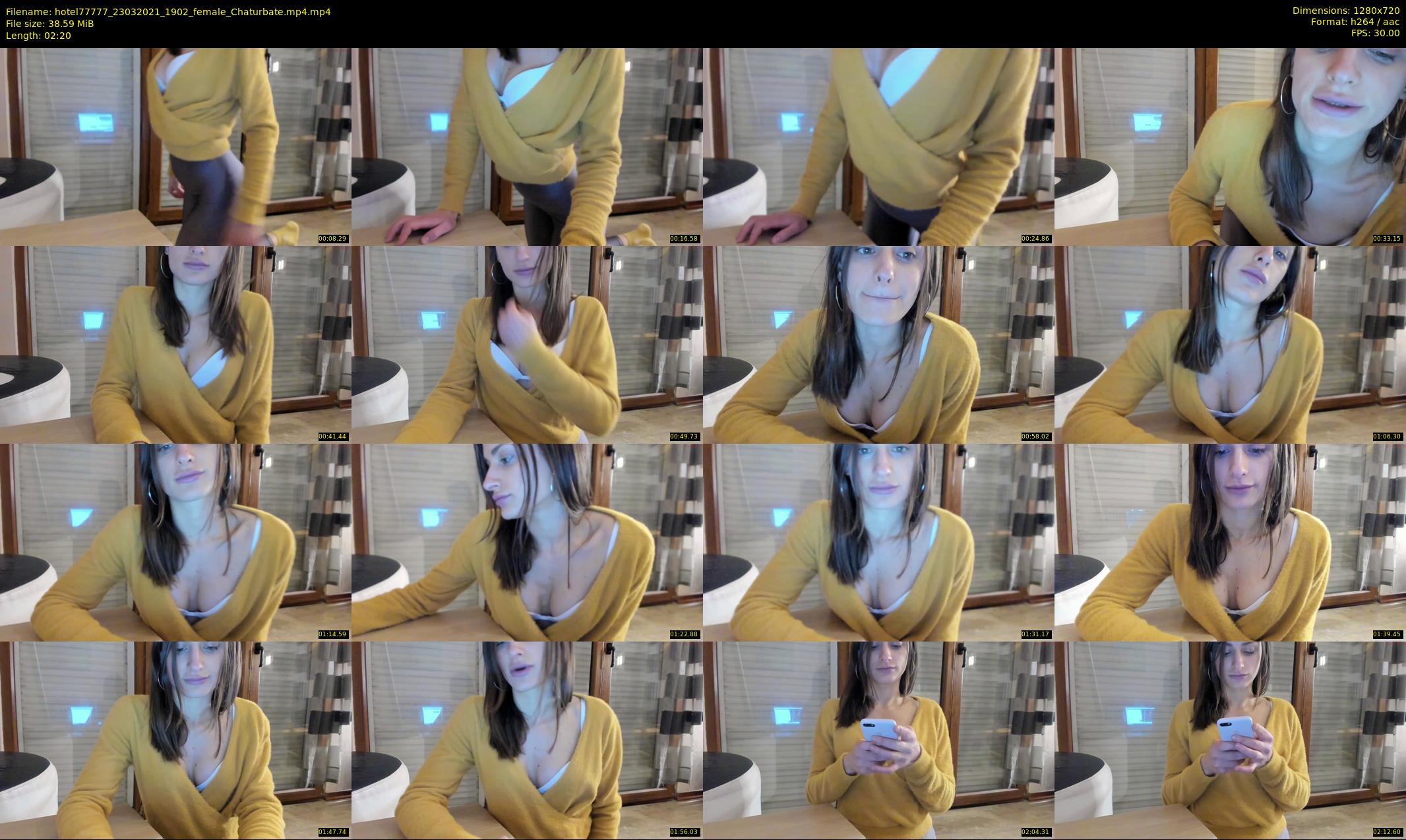 hotel77777 — 3 minute Chaturbate female cam show recording, 720p, Mar 23, 2021
