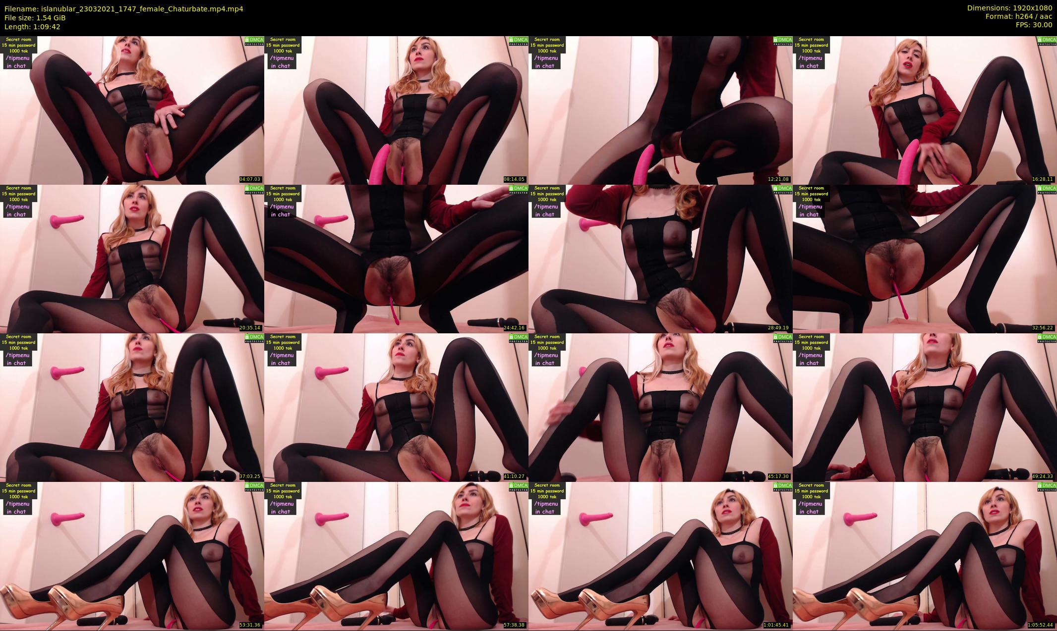 islanublar — 70 minute Chaturbate female cam show recording, 1080p, Mar 23, 2021