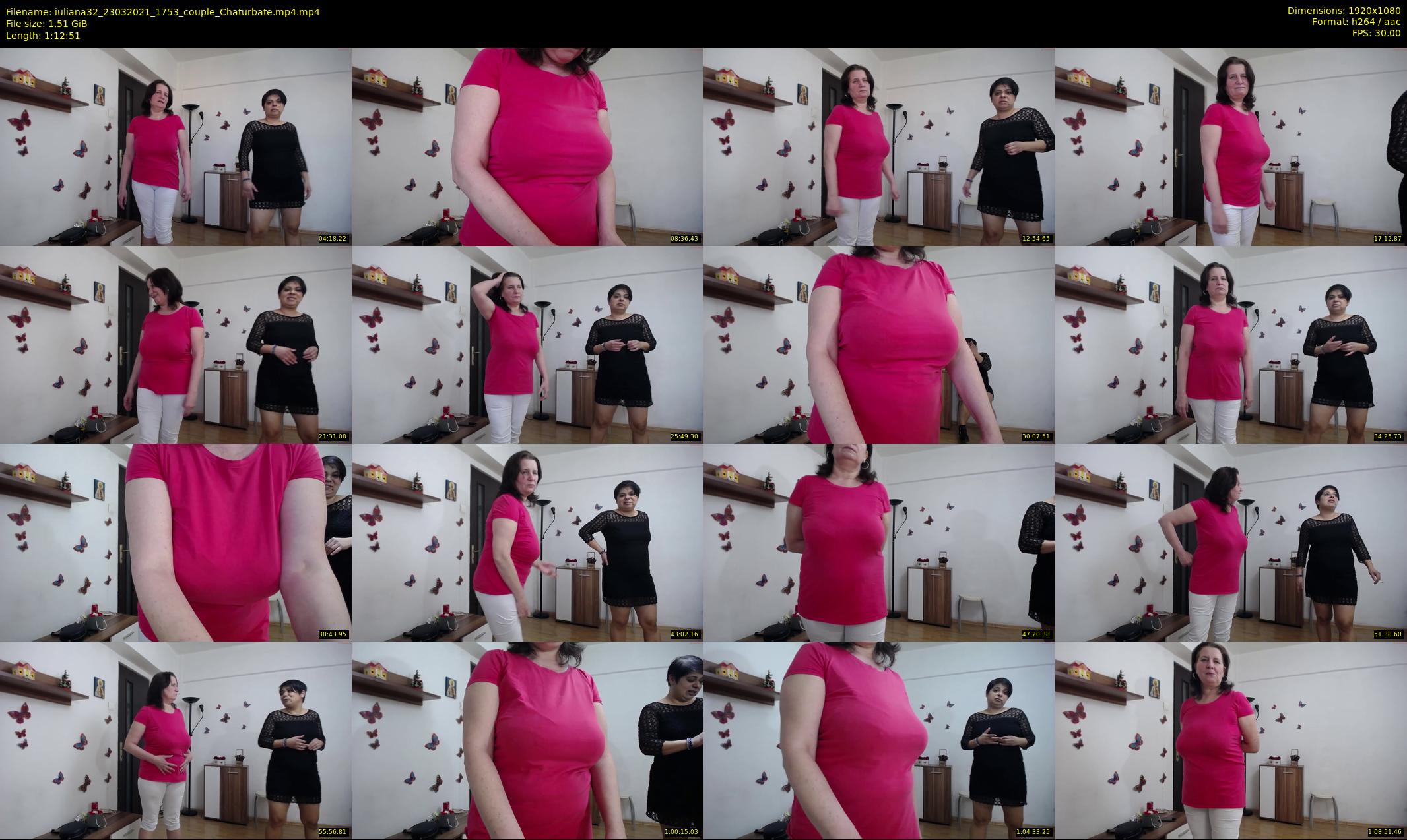 iuliana32 — 73 minute Chaturbate couple cam show recording, 1080p, Mar 23, 2021