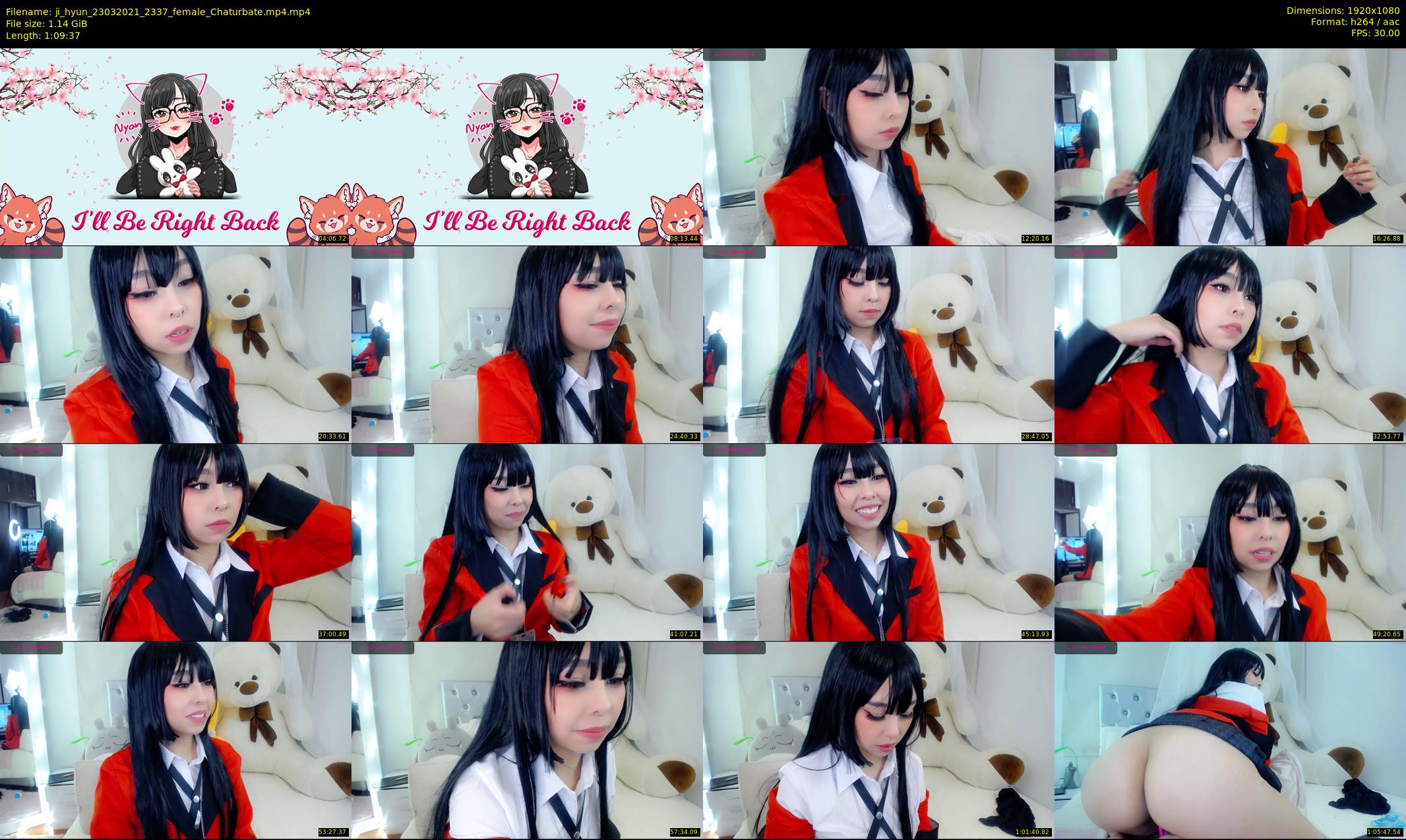 ji_hyun — 70 minute Chaturbate female cam show recording, 1080p, Mar 23, 2021