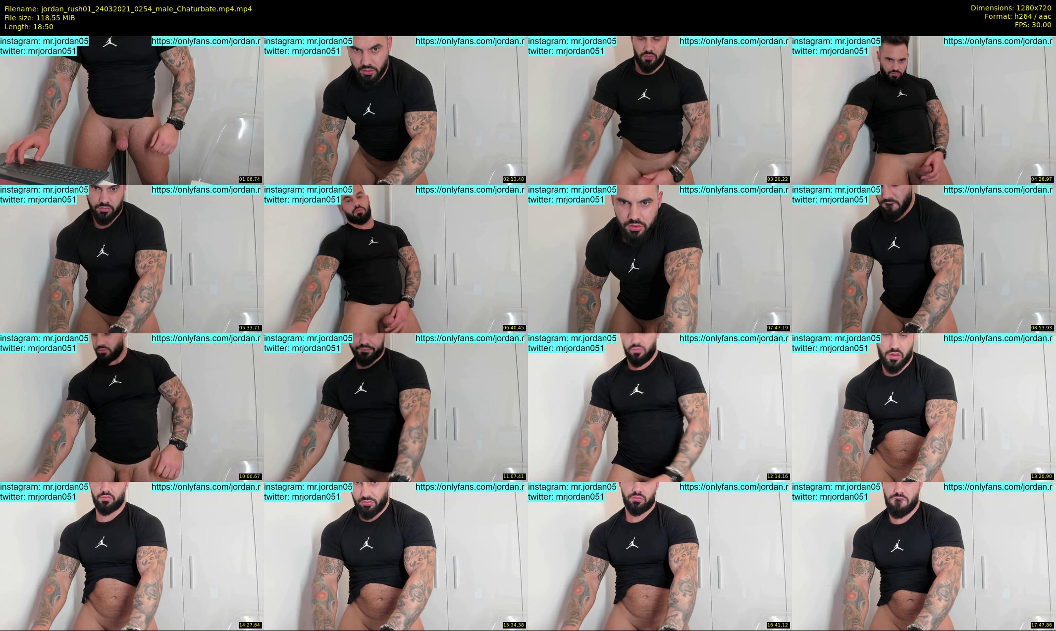 jordan_rush01 — 19 minute Chaturbate male cam show recording, 720p, Mar 24, 2021