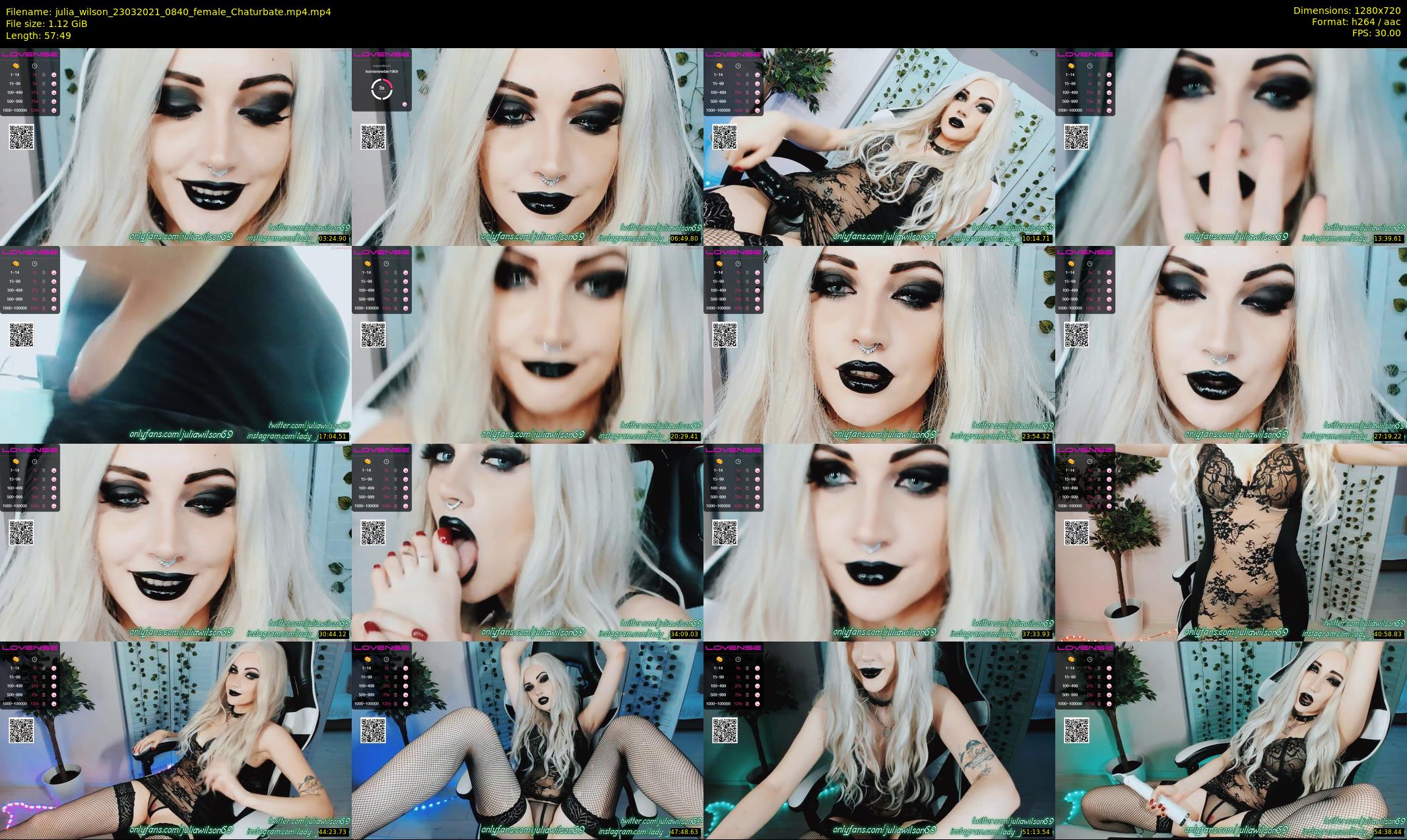 julia_wilson — 58 minute Chaturbate female cam show recording, 720p, Mar 23, 2021