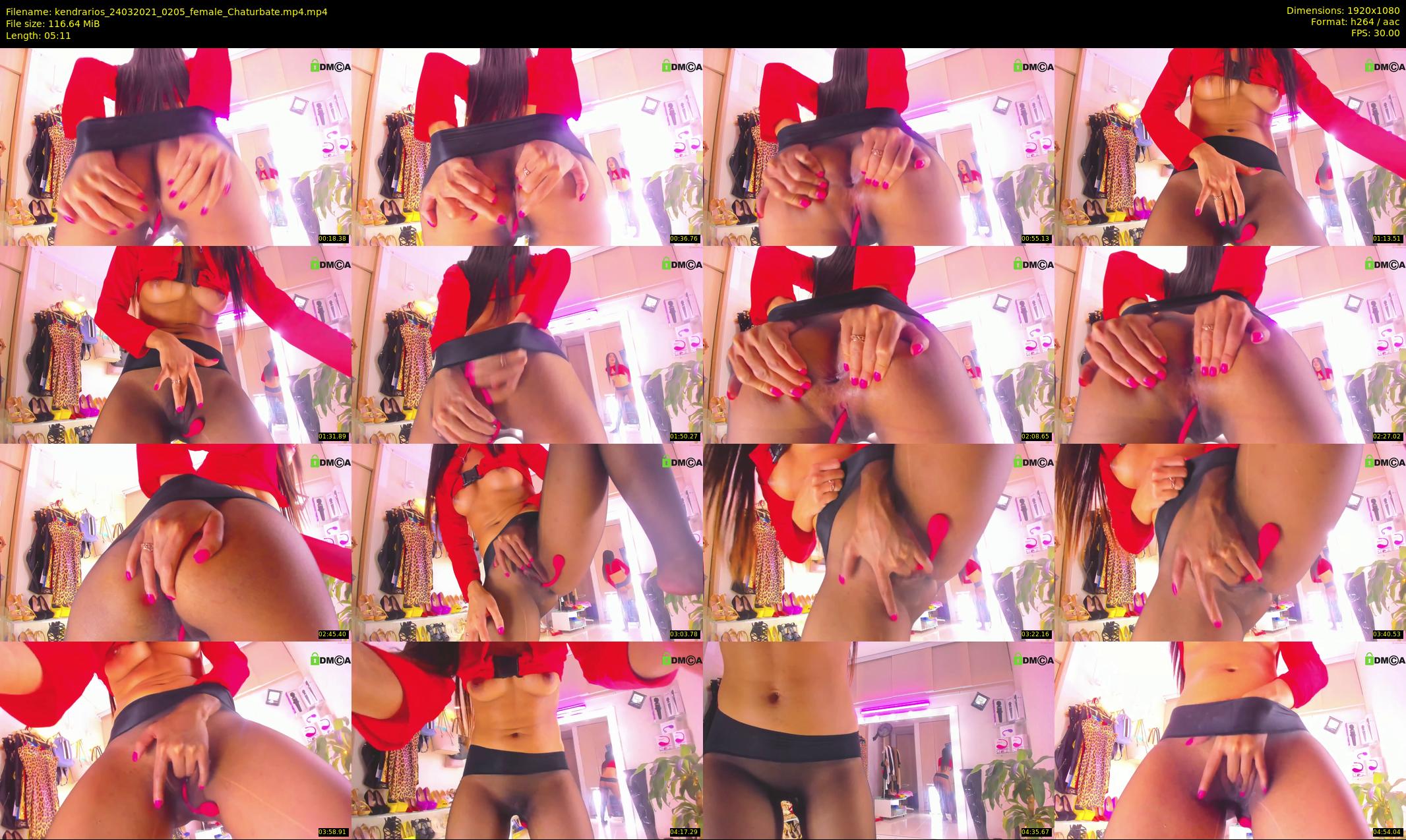 kendrarios — 6 minute Chaturbate female cam show recording, 1080p, Mar 24, 2021