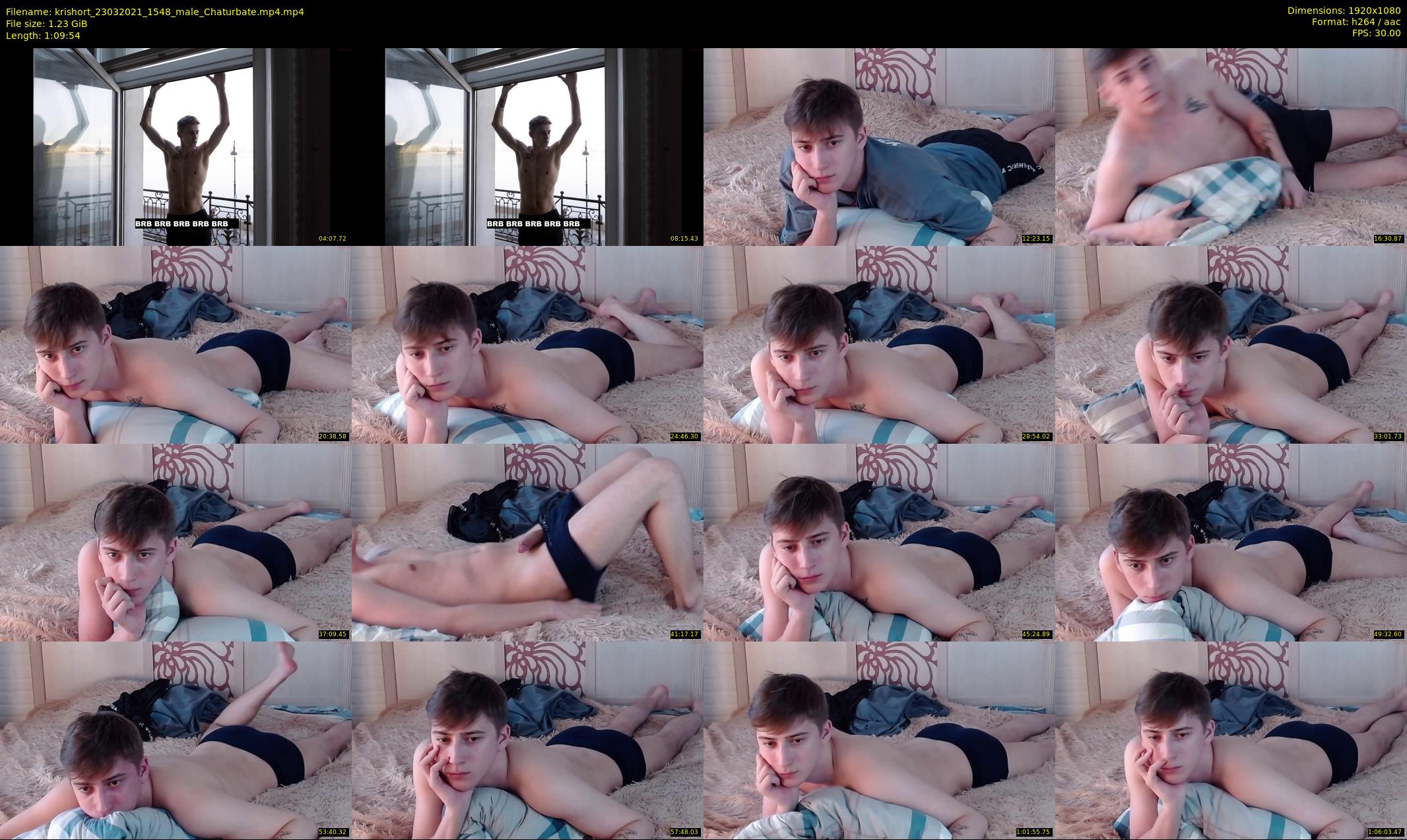 krishort — 70 minute Chaturbate male cam show recording, 1080p, Mar 23, 2021