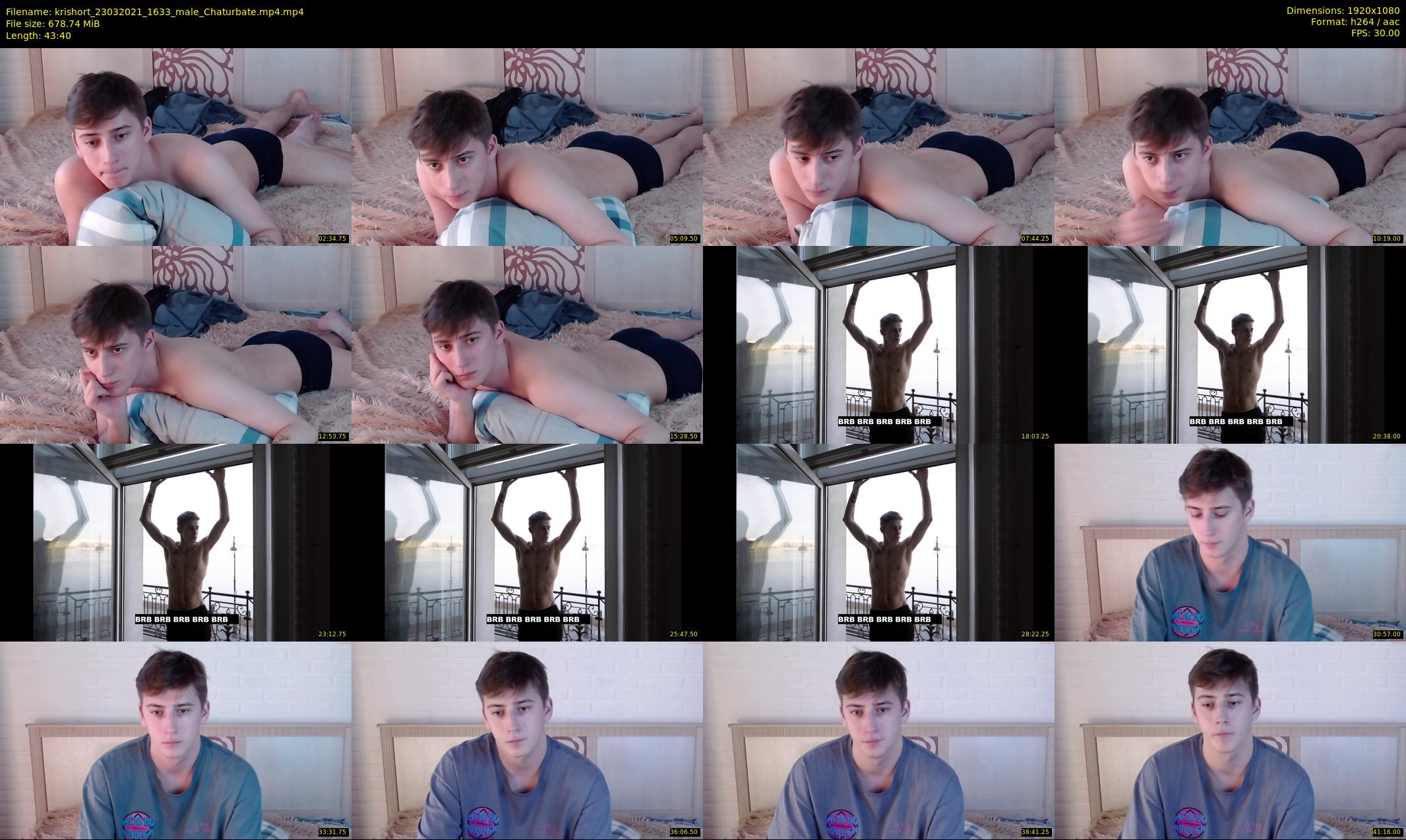 krishort — 44 minute Chaturbate male cam show recording, 1080p, Mar 23, 2021