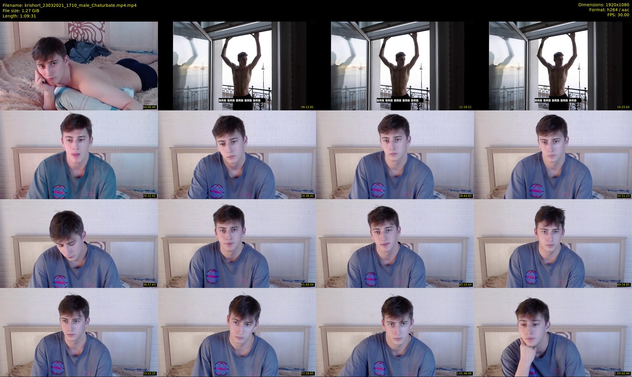 krishort — 70 minute Chaturbate male cam show recording, 1080p, Mar 23, 2021