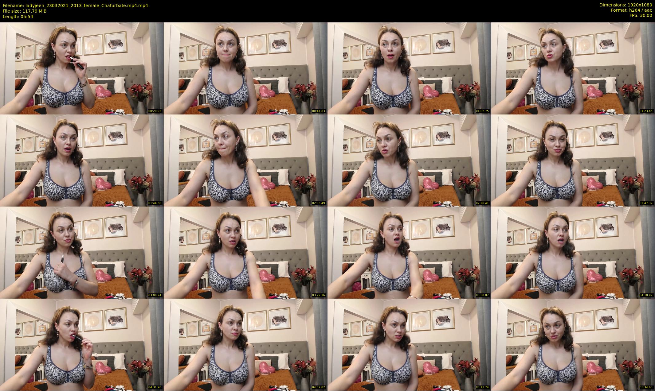ladyjeen — 6 minute Chaturbate female cam show recording, 1080p, Mar 23, 2021
