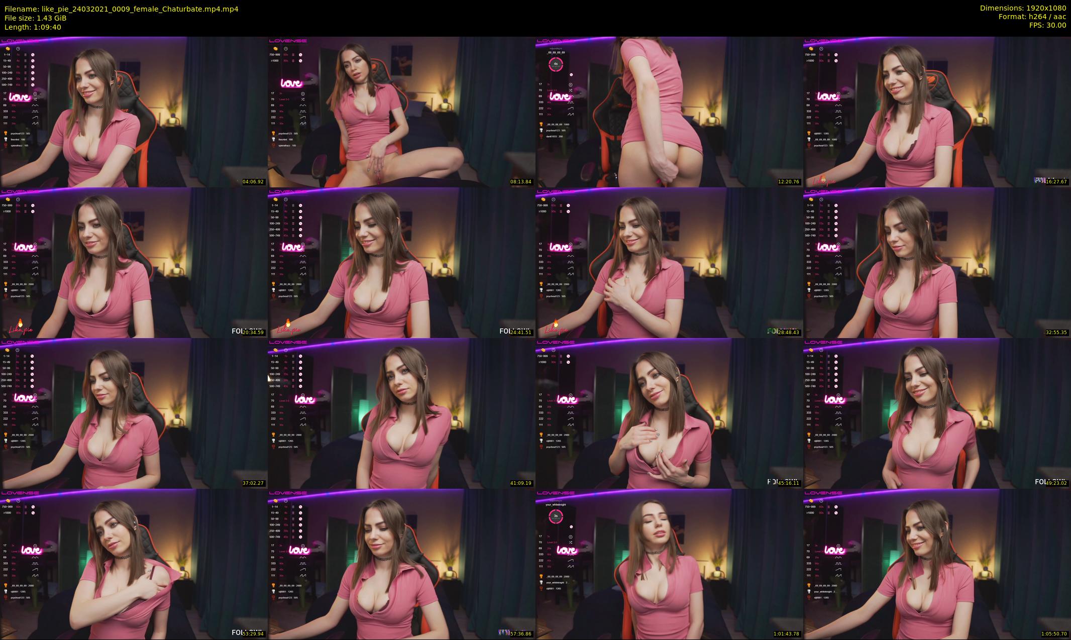 like_pie — 70 minute Chaturbate couple cam show recording, 1080p, Mar 24, 2021