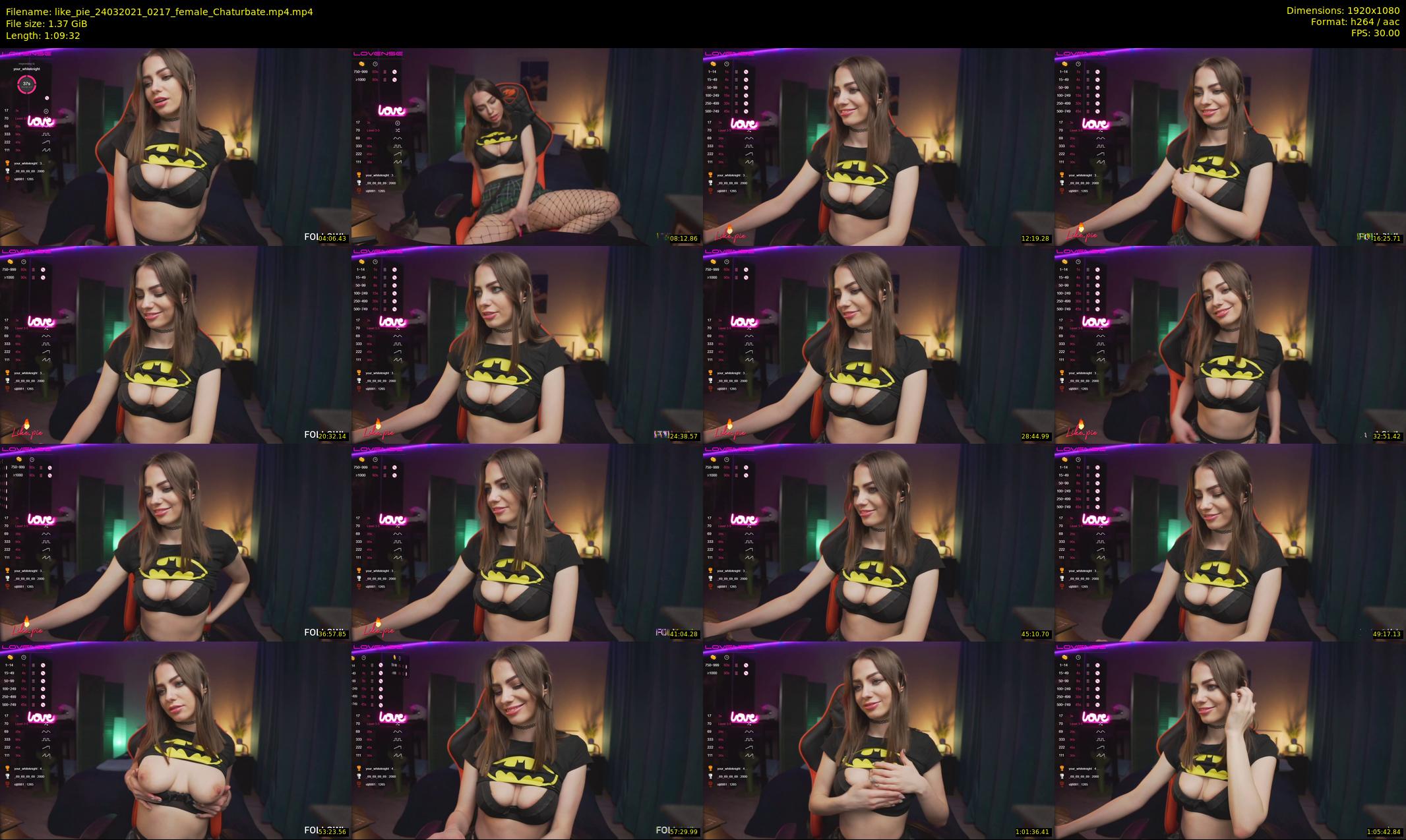 like_pie — 70 minute Chaturbate couple cam show recording, 1080p, Mar 24, 2021