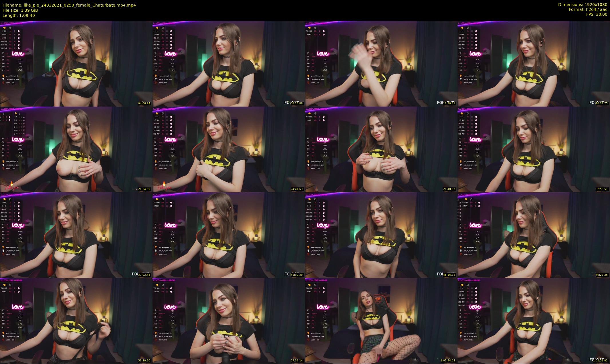 like_pie — 70 minute Chaturbate couple cam show recording, 1080p, Mar 24, 2021