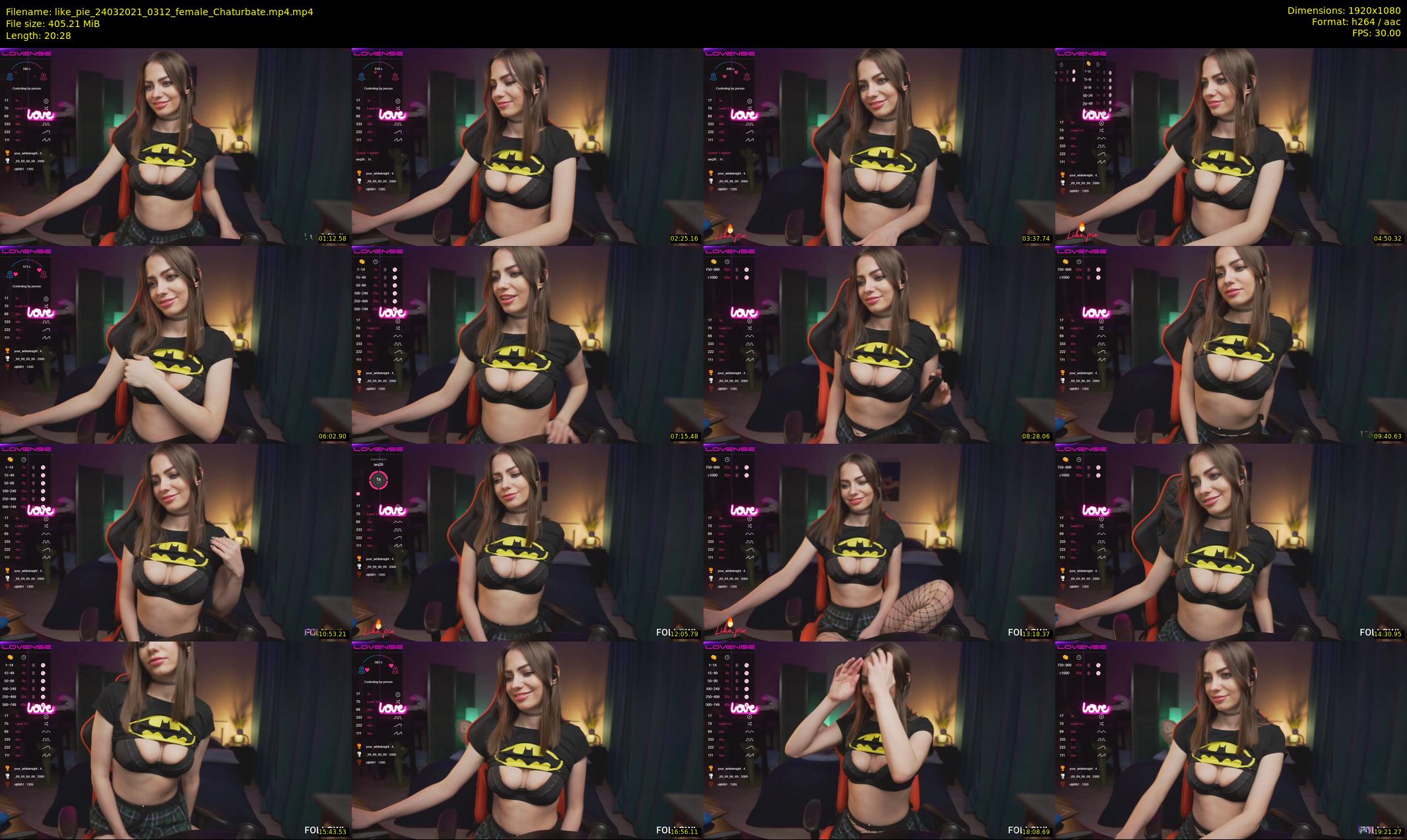 like_pie — 21 minute Chaturbate couple cam show recording, 1080p, Mar 24, 2021