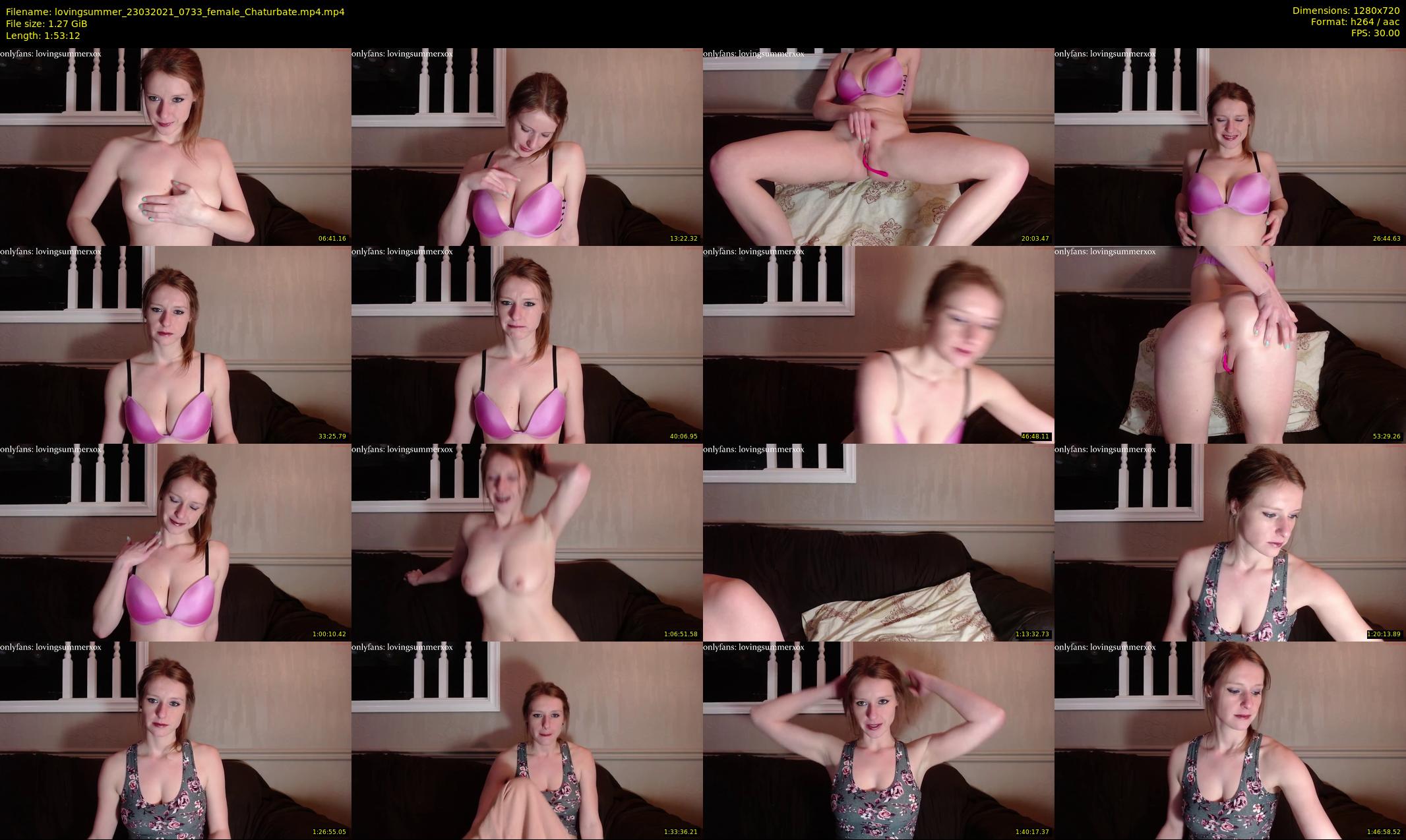 lovingsummer — 114 minute Chaturbate female cam show recording, 720p, Mar 23, 2021