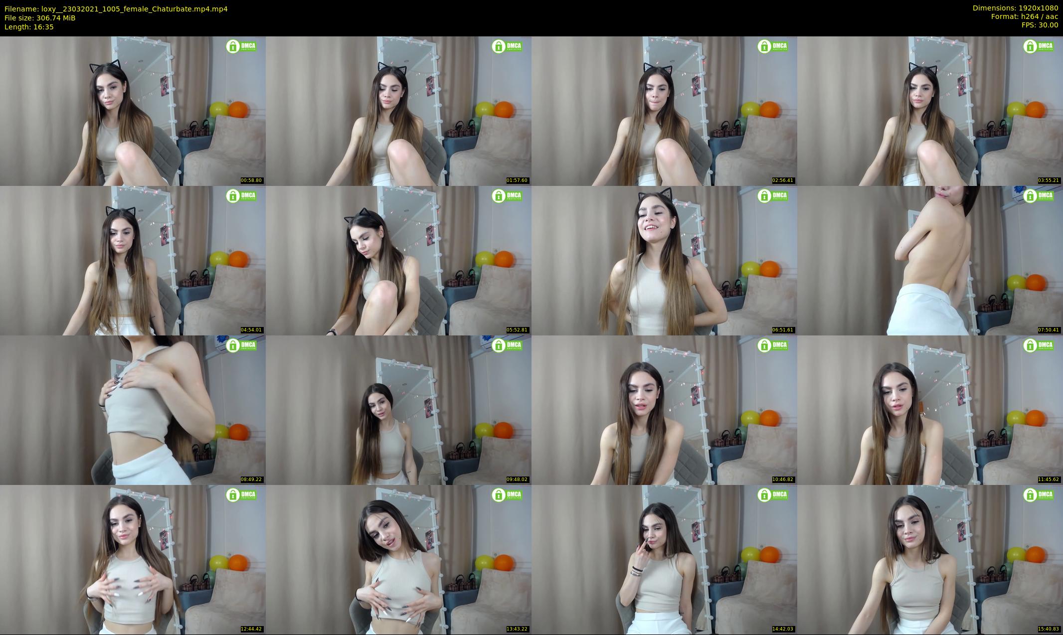 loxy_ — 17 minute Chaturbate female cam show recording, 1080p, Mar 23, 2021