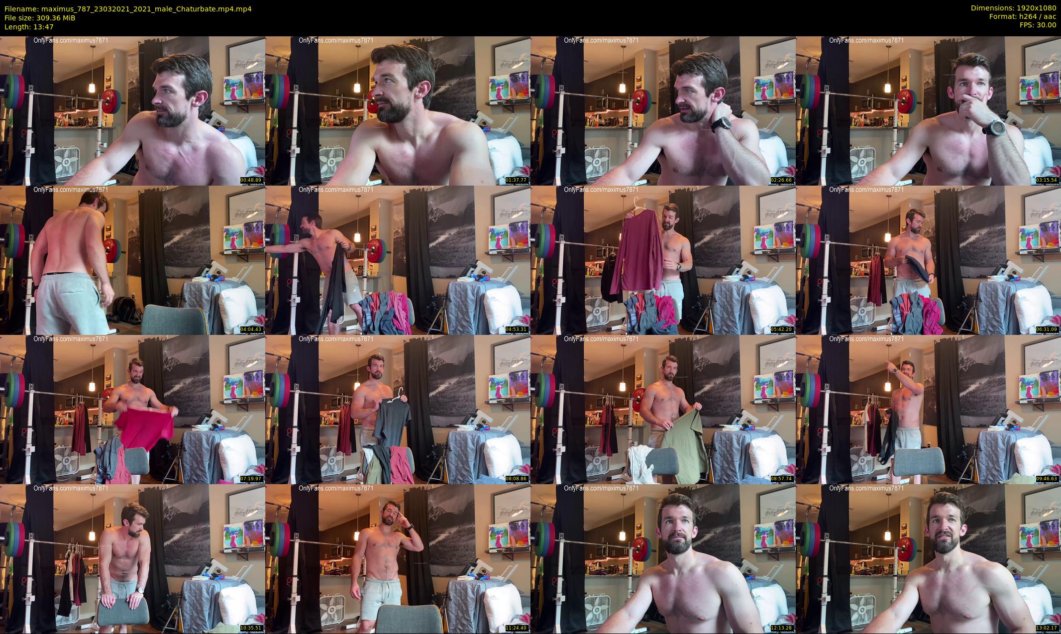 maximus_787 — 14 minute Chaturbate male cam show recording, 1080p, Mar 23, 2021