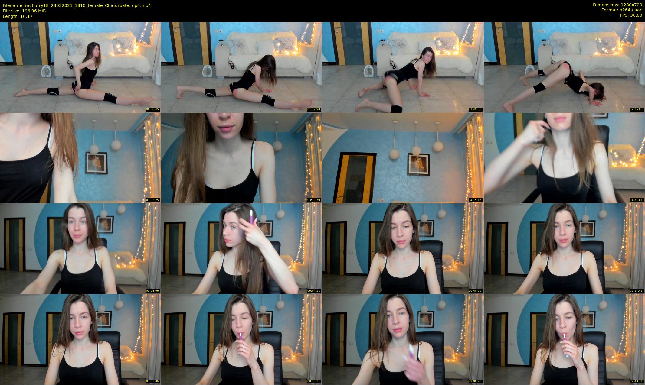 mcflurry18 — 11 minute Chaturbate female cam show recording, 720p, Mar 23, 2021
