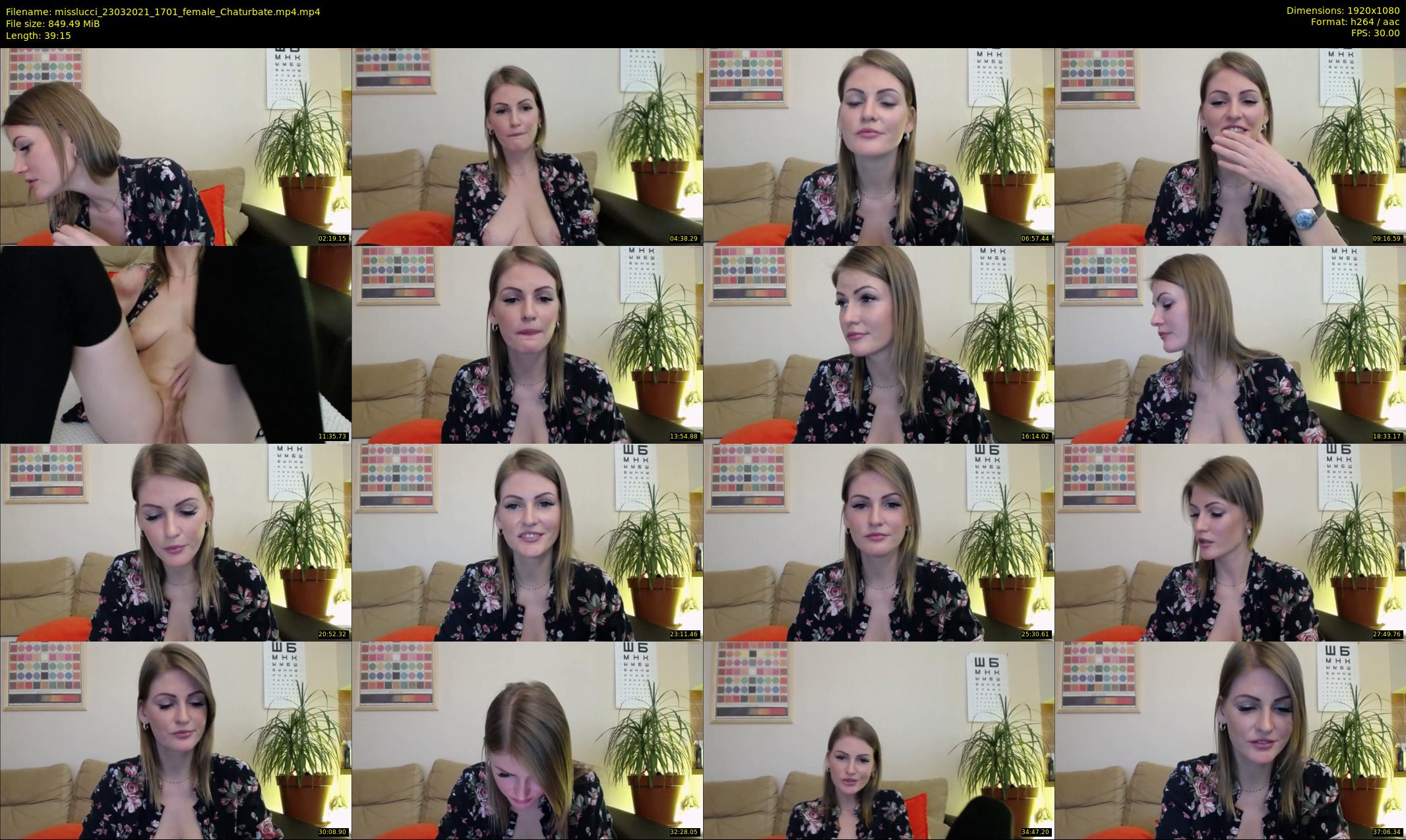 misslucci — 40 minute Chaturbate female cam show recording, 1080p, Mar 23, 2021