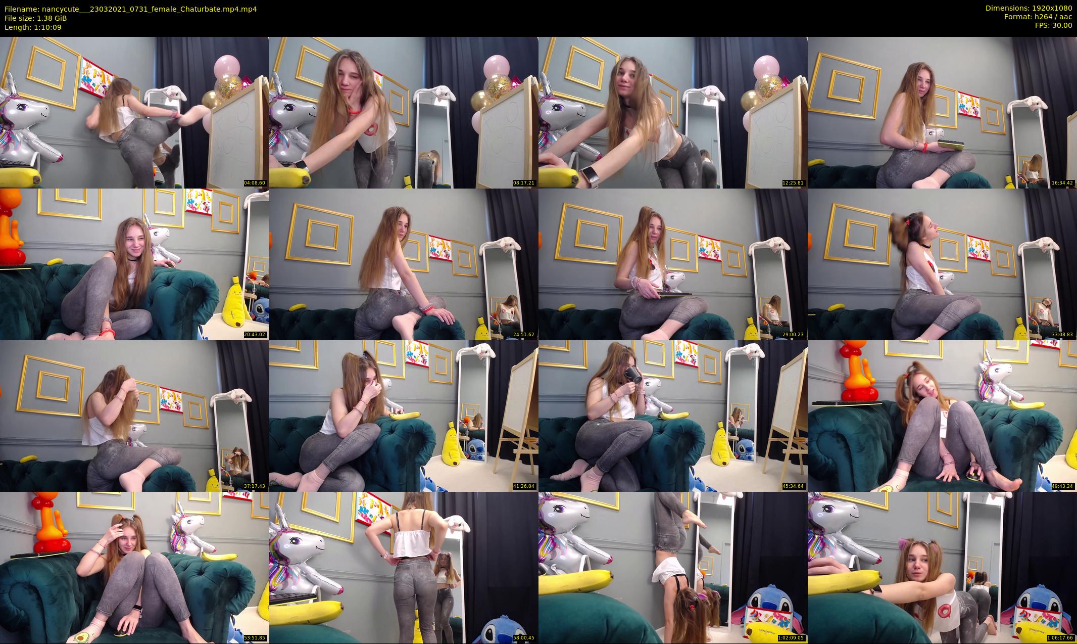 nancycute__ — 71 minute Chaturbate female cam show recording, 1080p, Mar 23, 2021