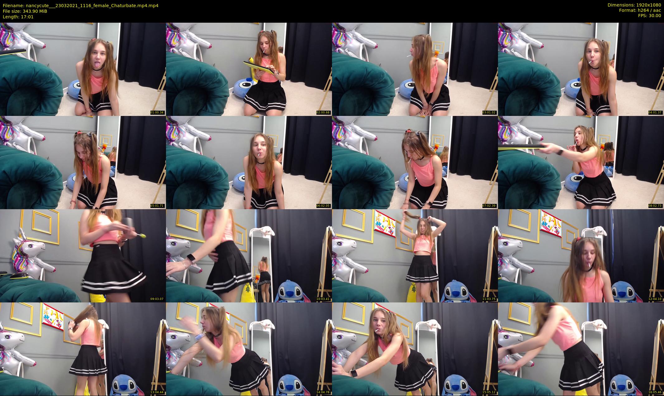 nancycute__ — 18 minute Chaturbate female cam show recording, 1080p, Mar 23, 2021