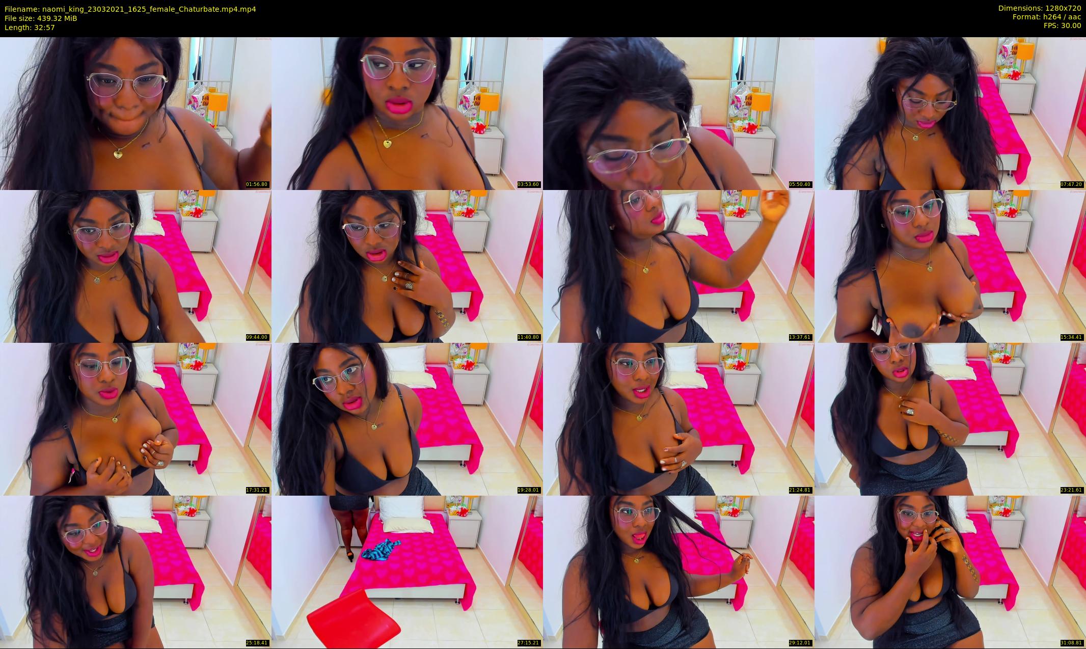 naomi_king — 33 minute Chaturbate female cam show recording, 720p, Mar 23, 2021