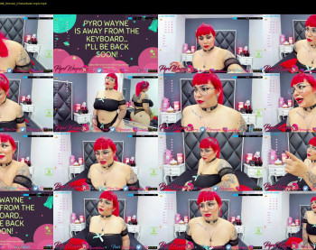pyrowayne — 59 minute Chaturbate female cam show recording, 720p, Mar 24, 2021