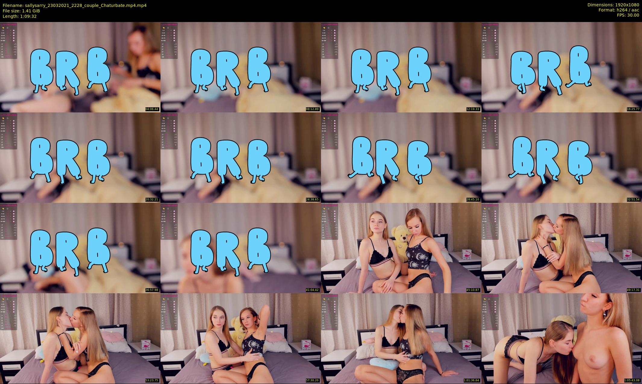 sallysarry — 70 minute Chaturbate couple cam show recording, 1080p, Mar 23, 2021