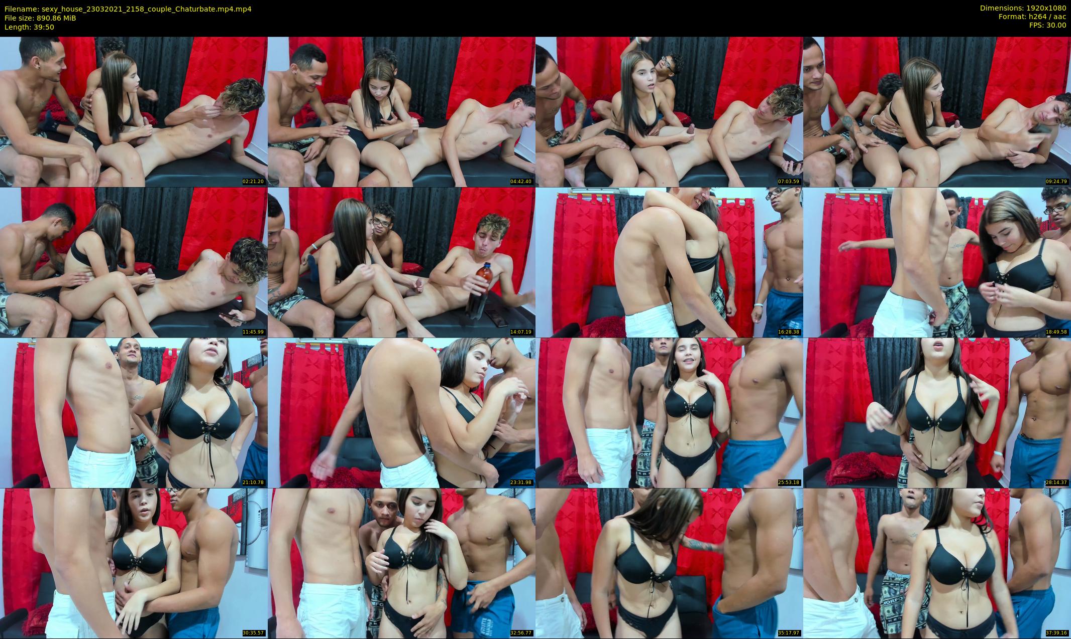 sexy_house — 40 minute Chaturbate couple cam show recording, 1080p, Mar 23, 2021