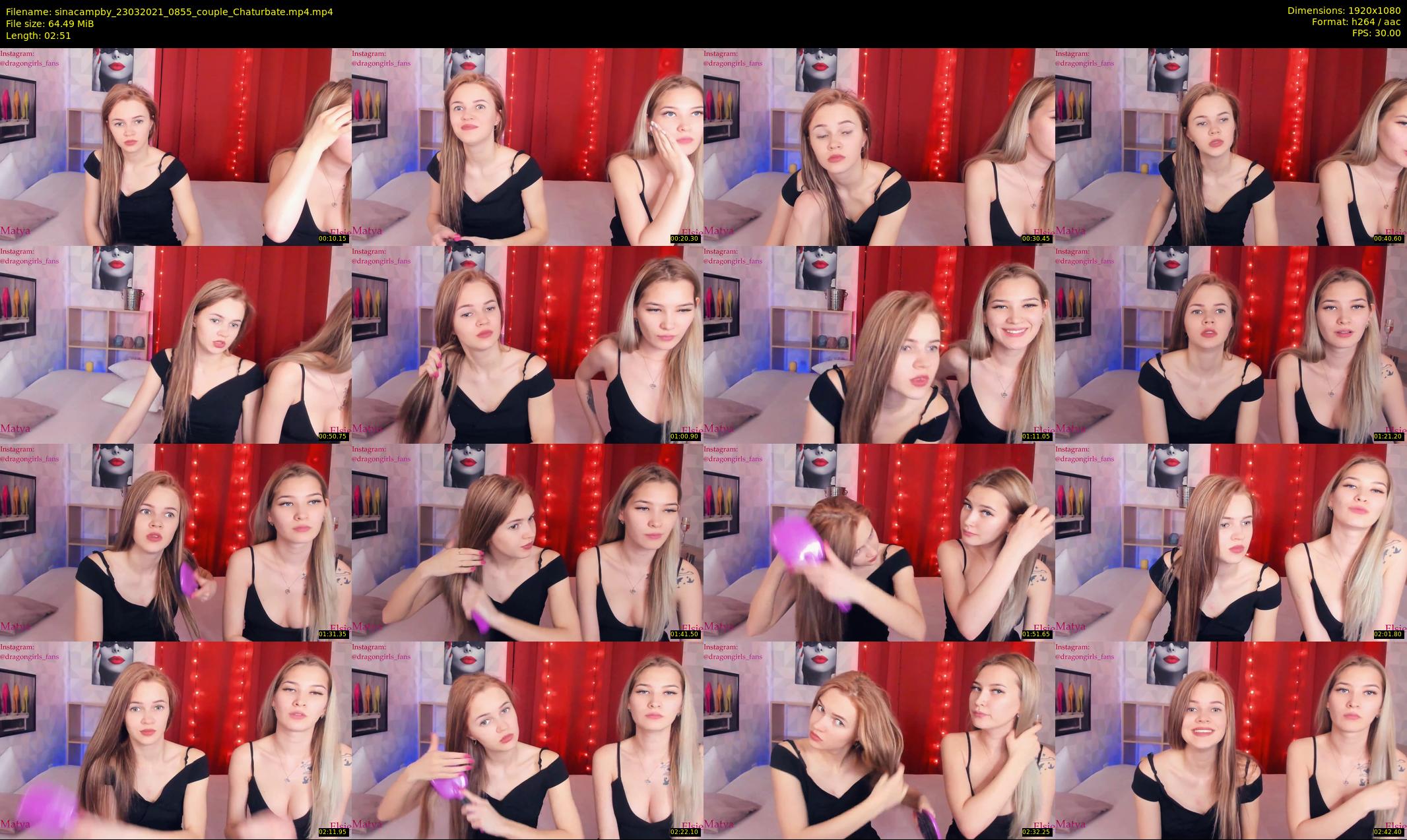 sinacampby — 3 minute Chaturbate couple cam show recording, 1080p, Mar 23, 2021