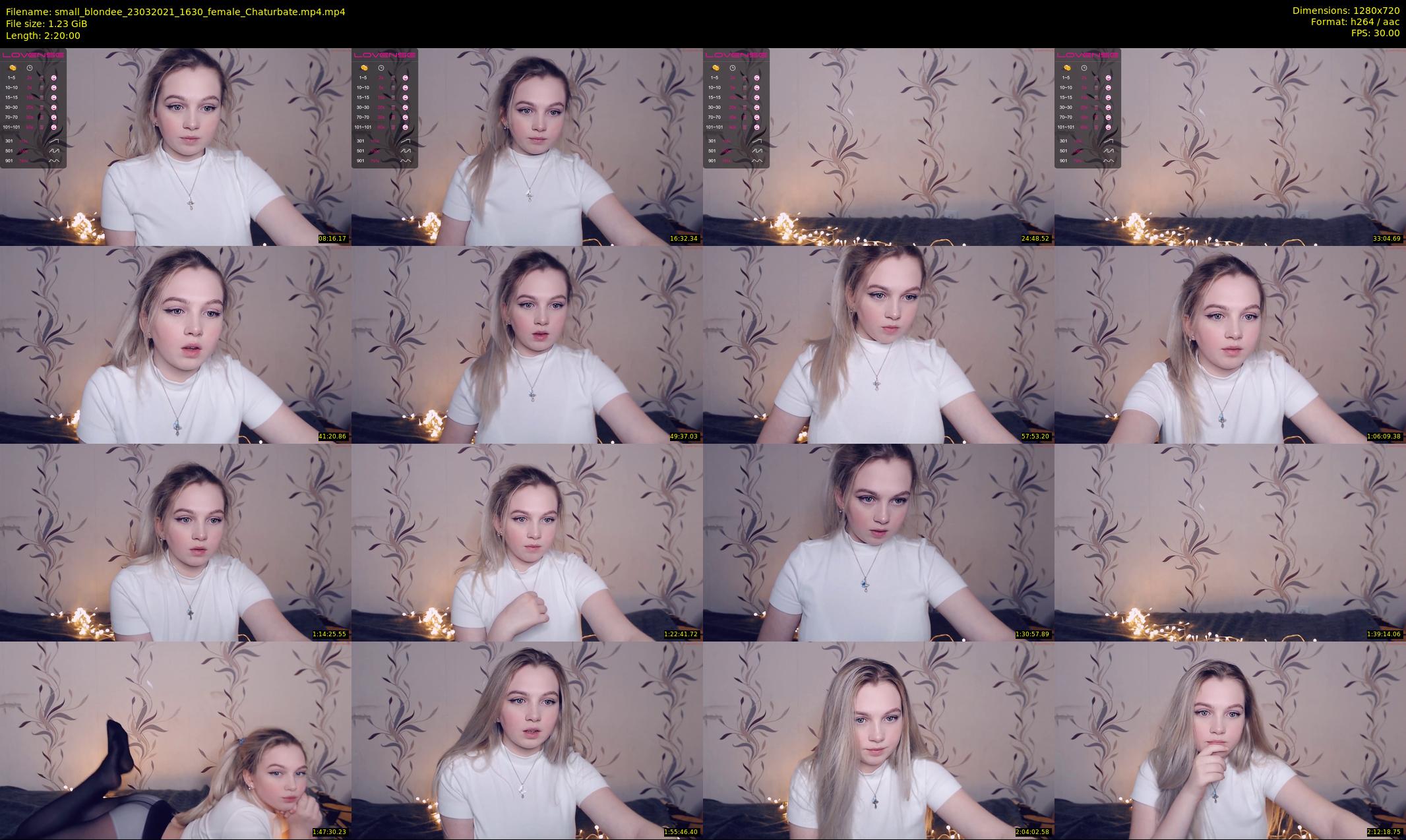 small_blondee — 140 minute Chaturbate female cam show recording, 720p, Mar 23, 2021