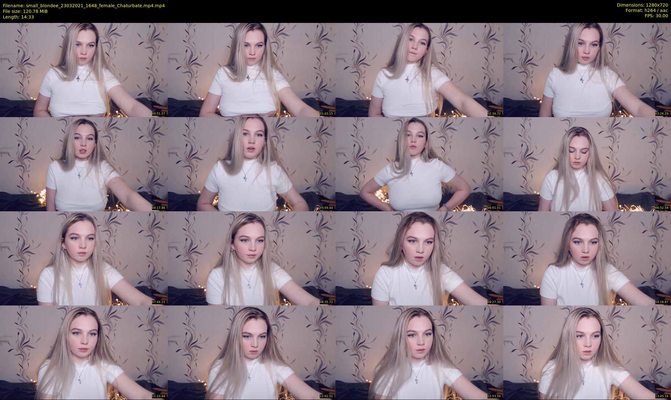 small_blondee — 15 minute Chaturbate female cam show recording, 720p, Mar 23, 2021