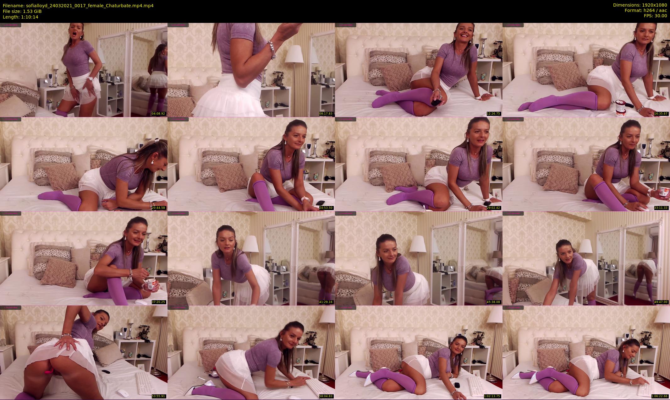 sofialloyd — 71 minute Chaturbate female cam show recording, 1080p, Mar 24, 2021