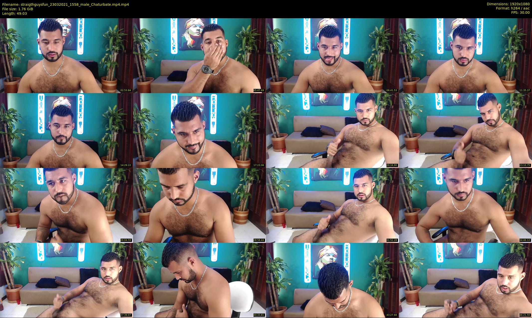 straigthguysfun — 50 minute Chaturbate male cam show recording, 1080p, Mar 23, 2021