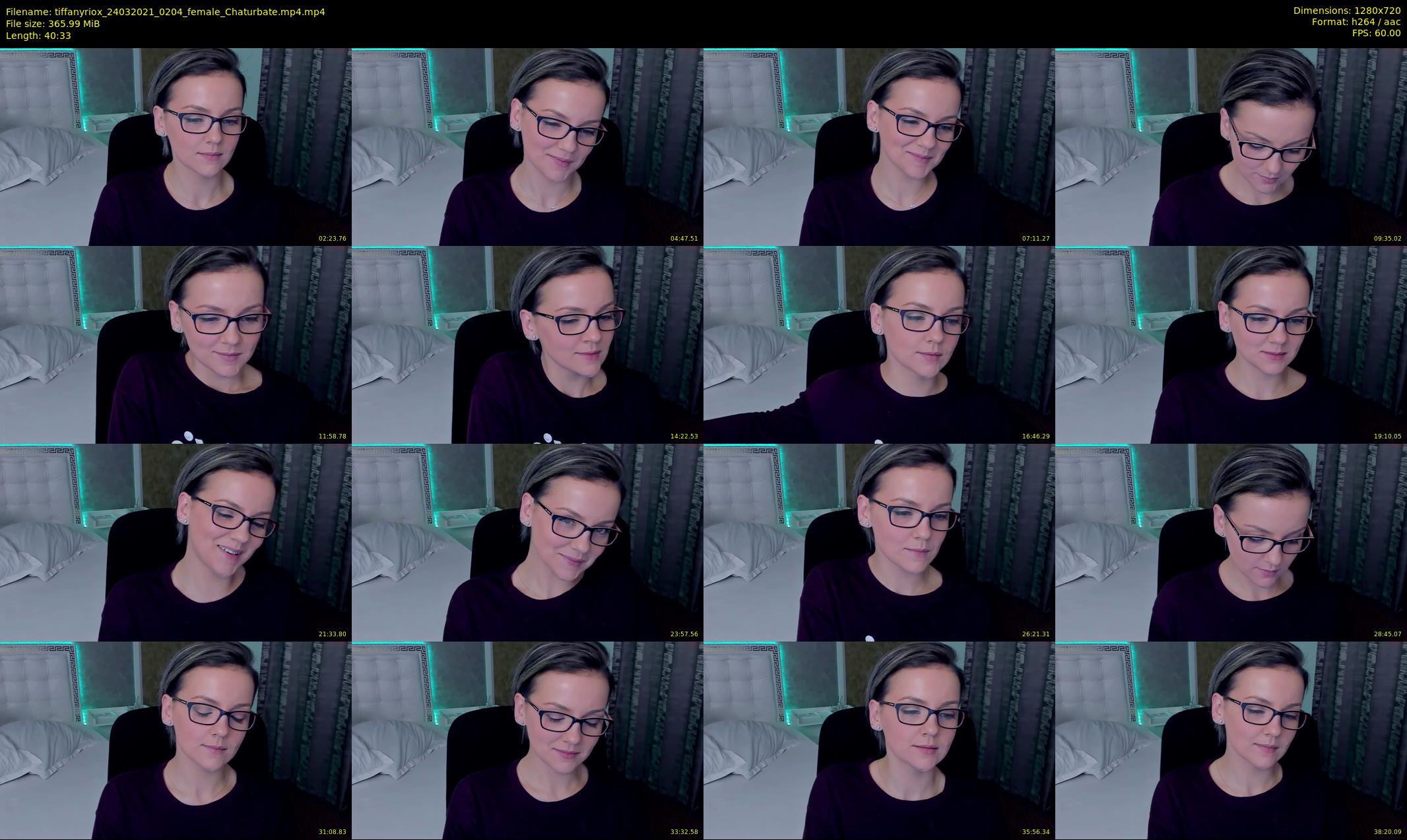 tiffanyriox — 41 minute Chaturbate female cam show recording, 720p, Mar 24, 2021