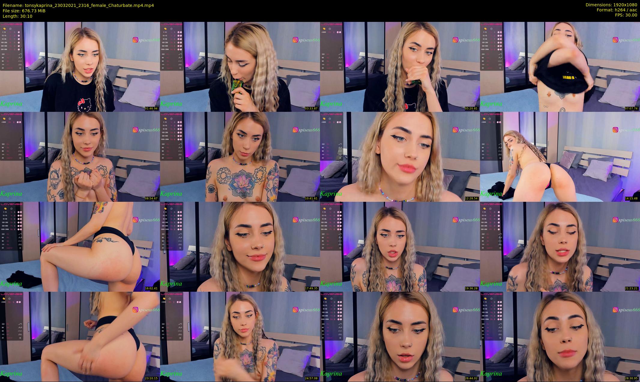 tonsykaprina — 31 minute Chaturbate couple cam show recording, 1080p, Mar 23, 2021