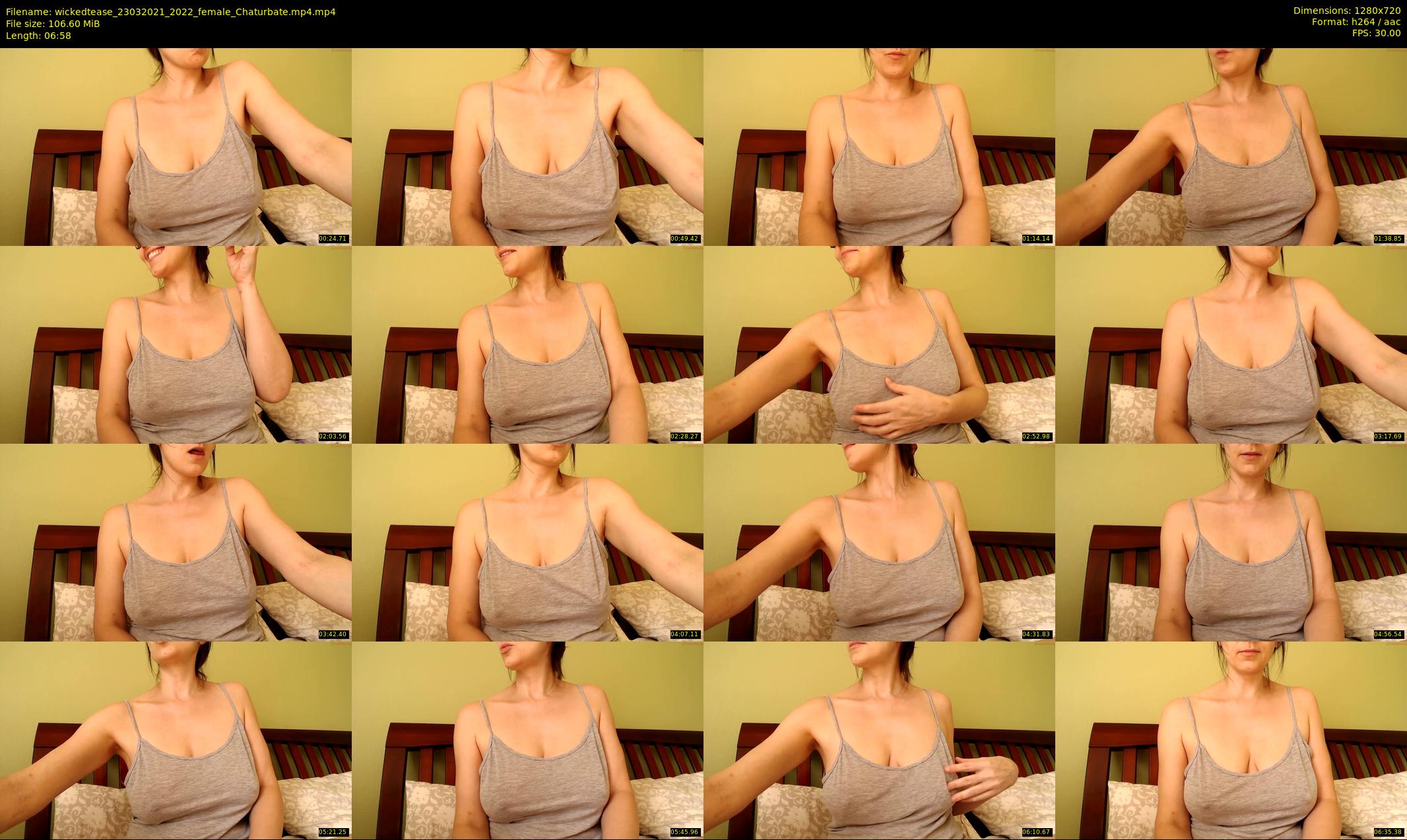 wickedtease — 7 minute Chaturbate female cam show recording, 720p, Mar 23, 2021