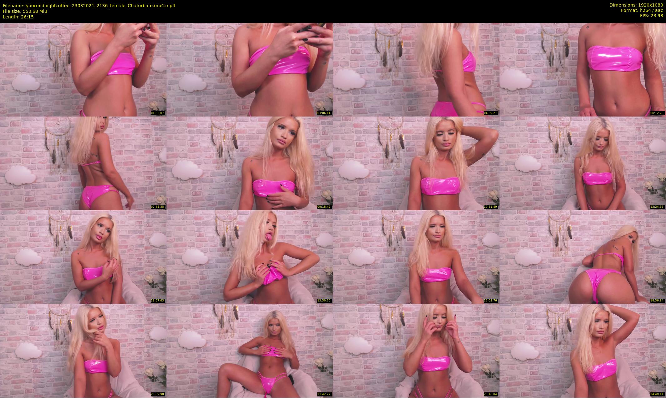 yourmidnightcoffee — 27 minute Chaturbate female cam show recording, 1080p, Mar 23, 2021