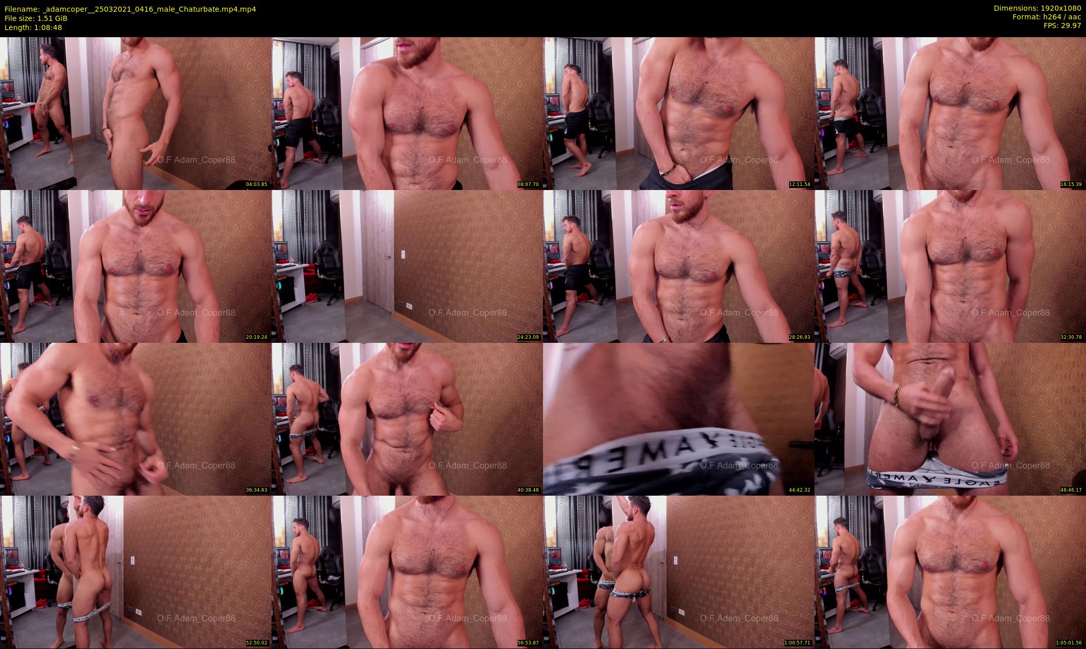 _adamcoper_ — 69 minute Chaturbate male cam show recording, 1080p, Mar 25, 2021